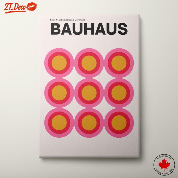 Bauhaus Geometric Art with Bold Colors 4