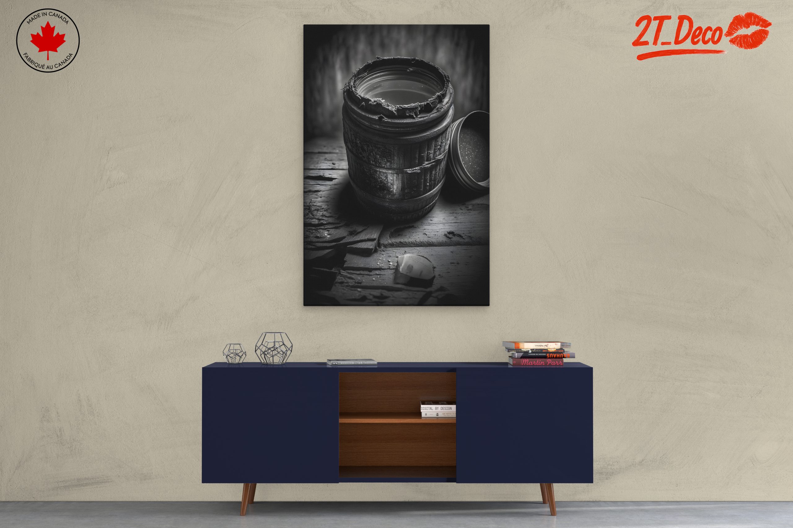Haunting Contemporary Dark Art Piece - Image 3