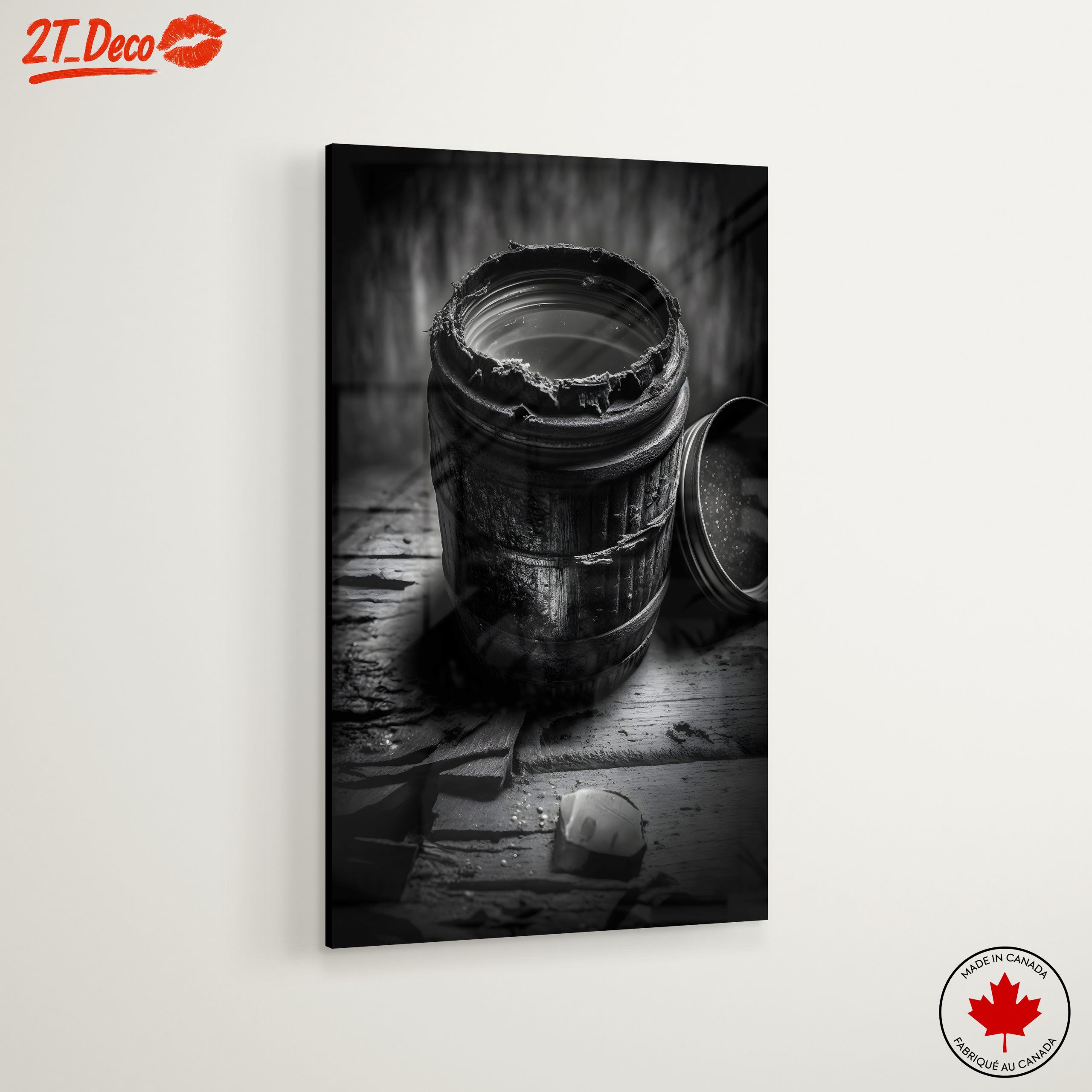 Haunting Contemporary Dark Art Piece - Image 6