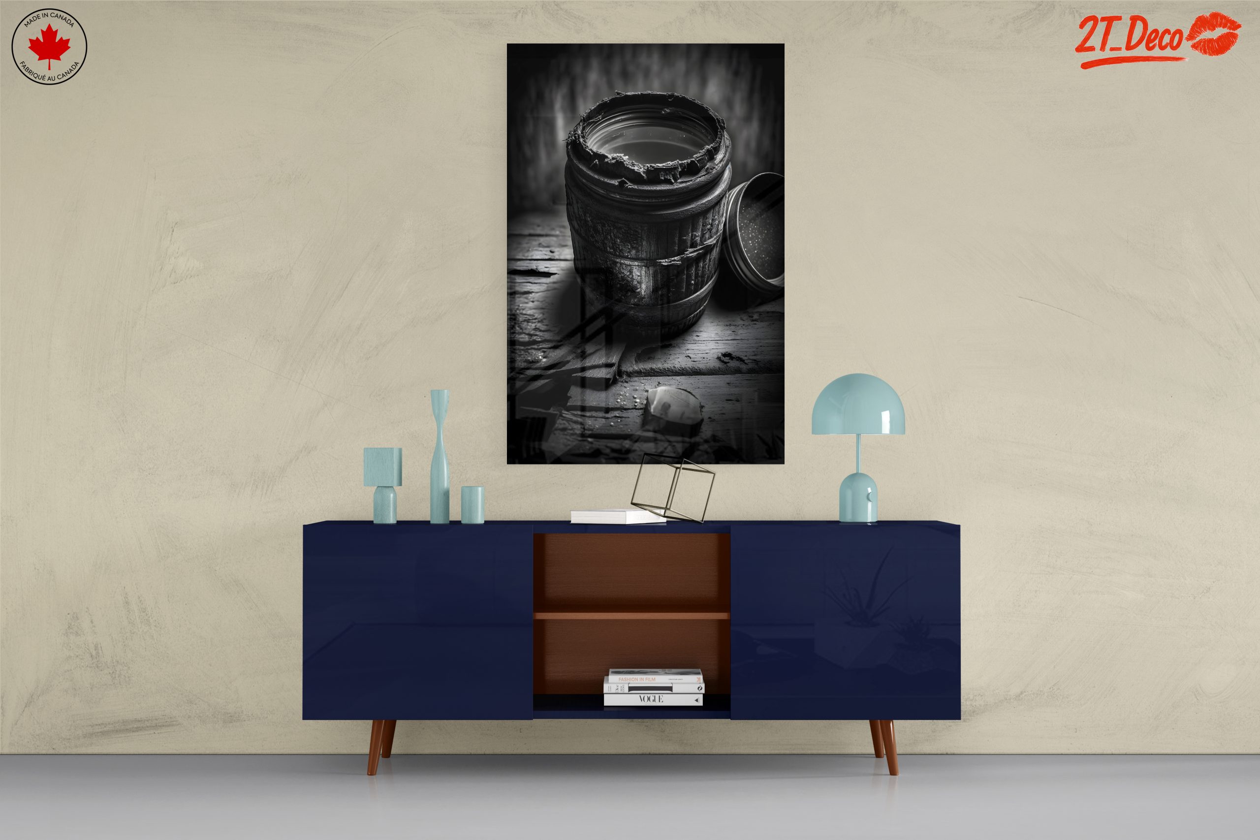 Haunting Contemporary Dark Art Piece - Image 8