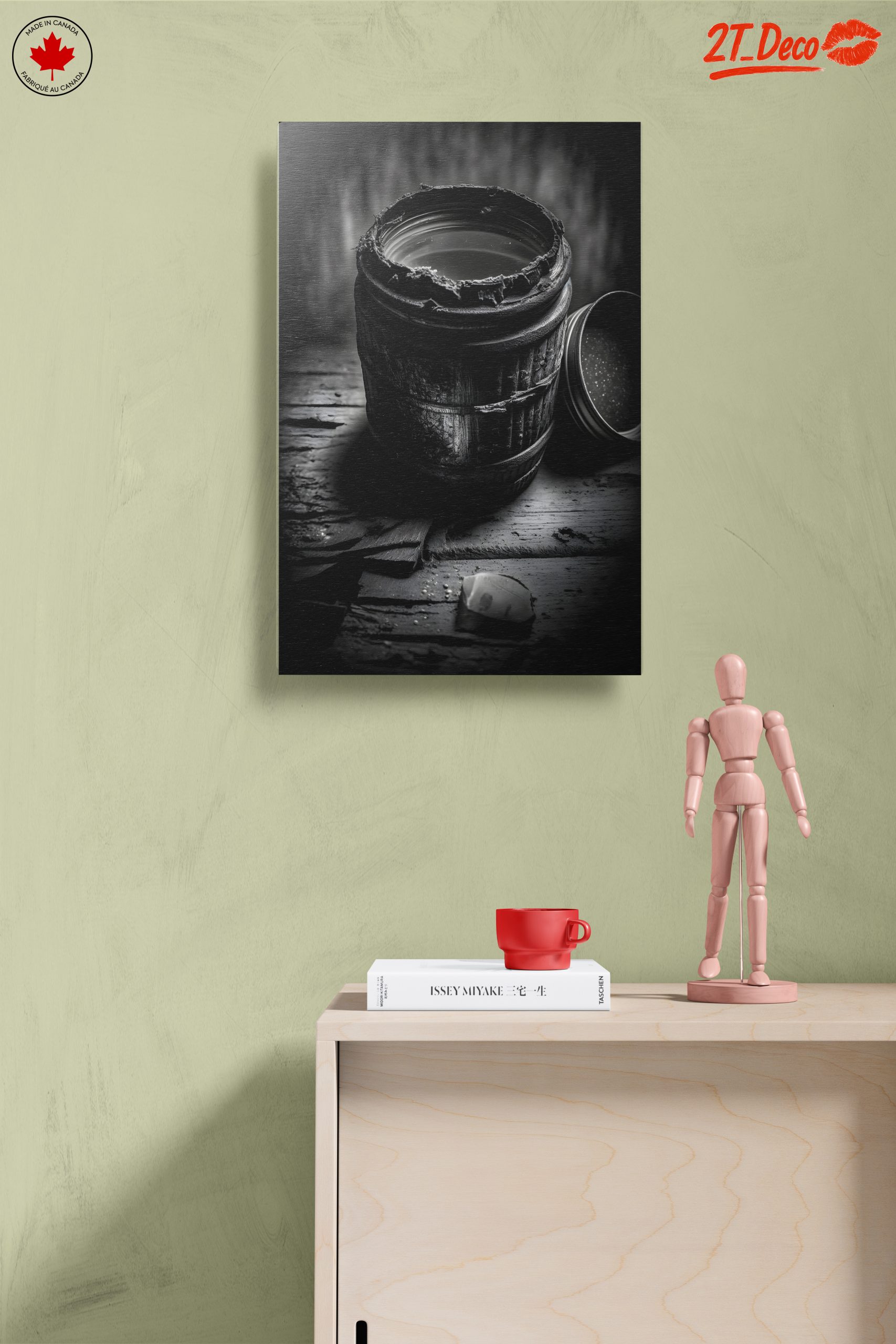 Haunting Contemporary Dark Art Piece - Image 14
