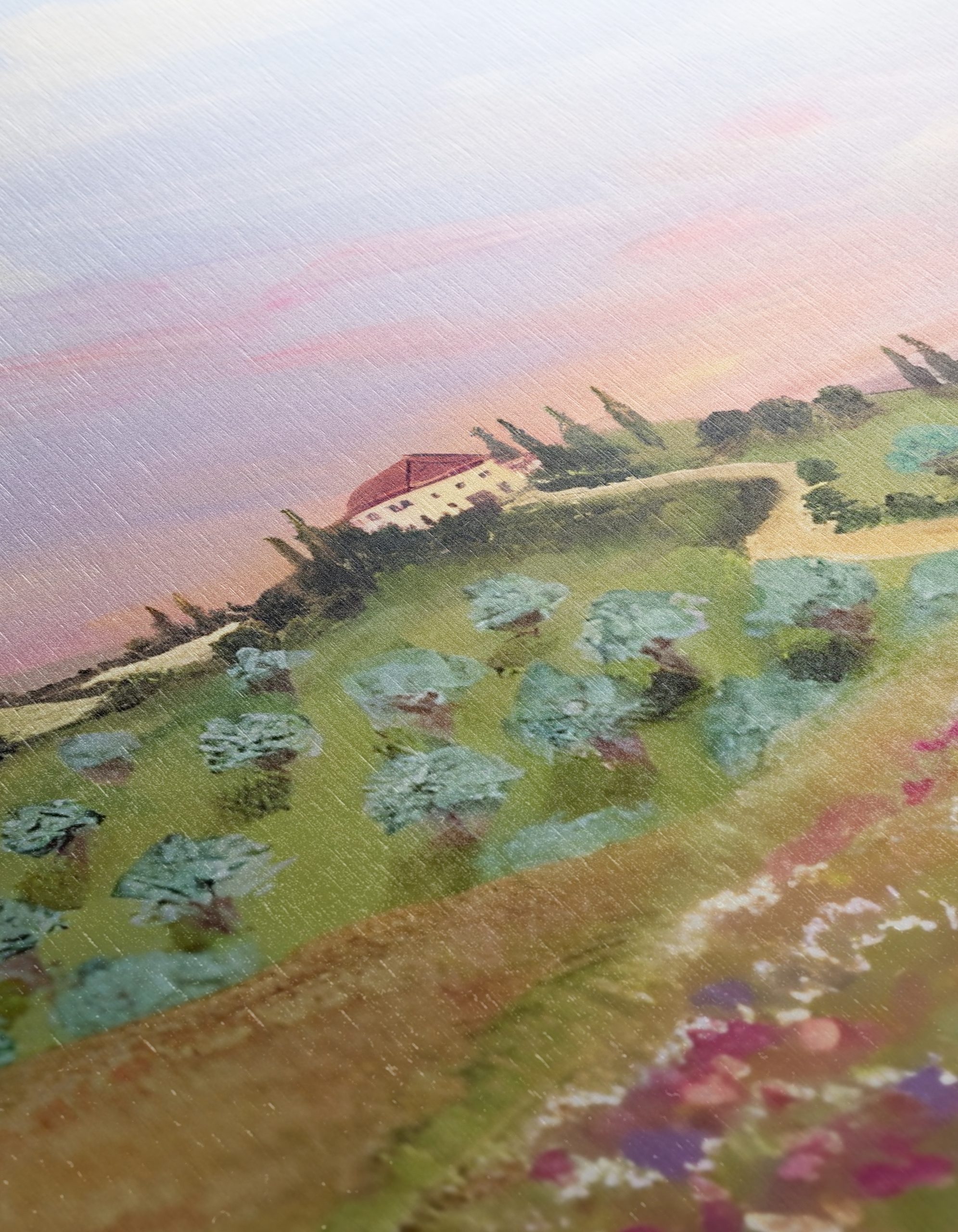 Serene Adventure Landscape with Flowers - Image 12