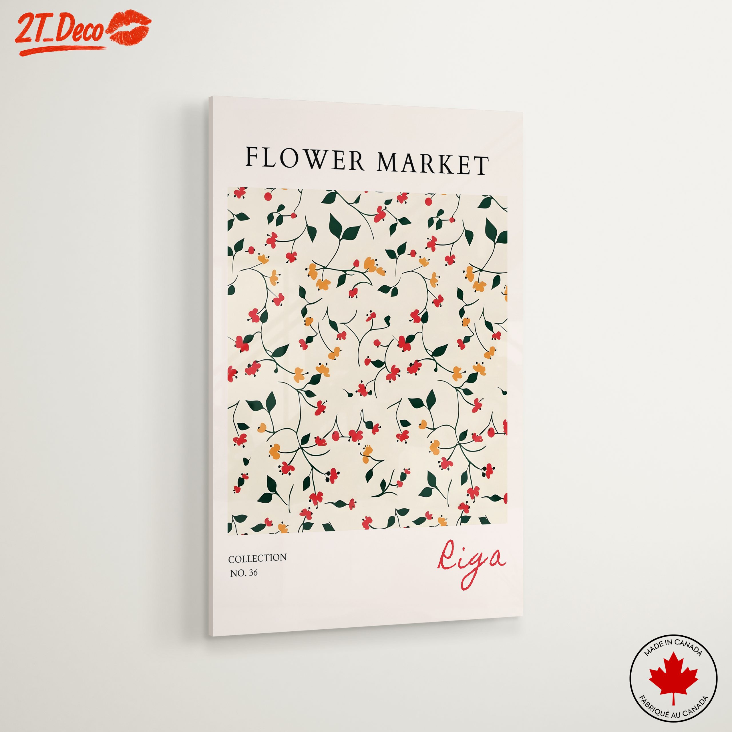 Botanical Floral Pattern Art - Image 6