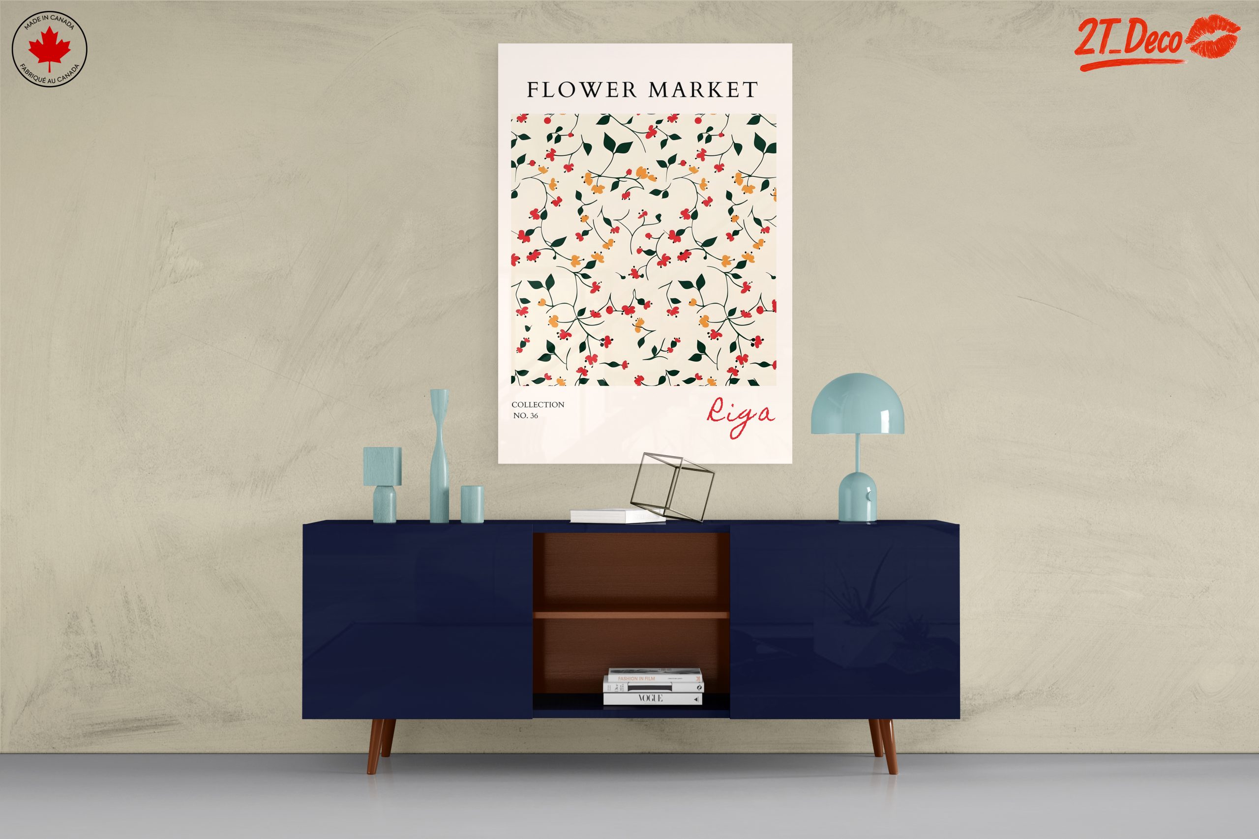 Botanical Floral Pattern Art - Image 8