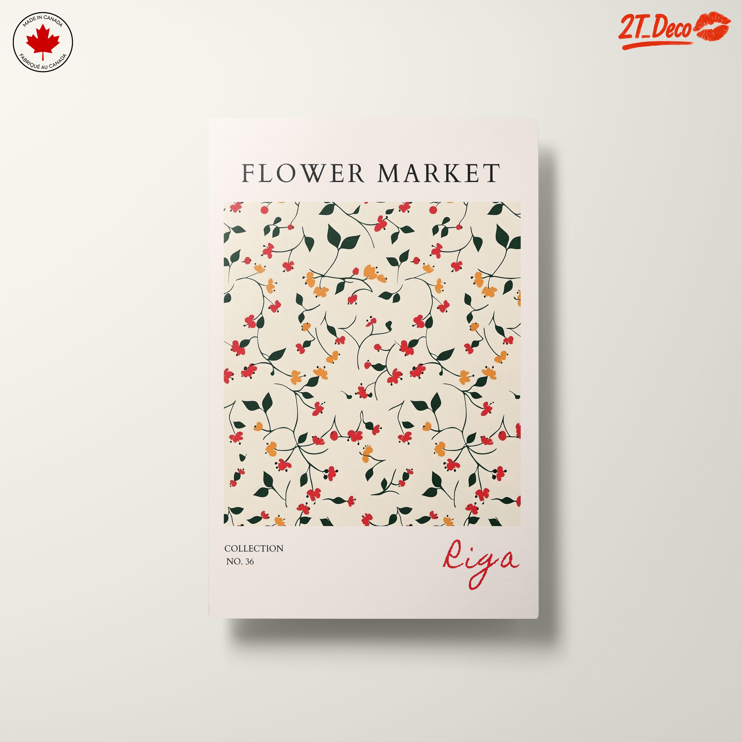 Botanical Floral Pattern Art - Image 10