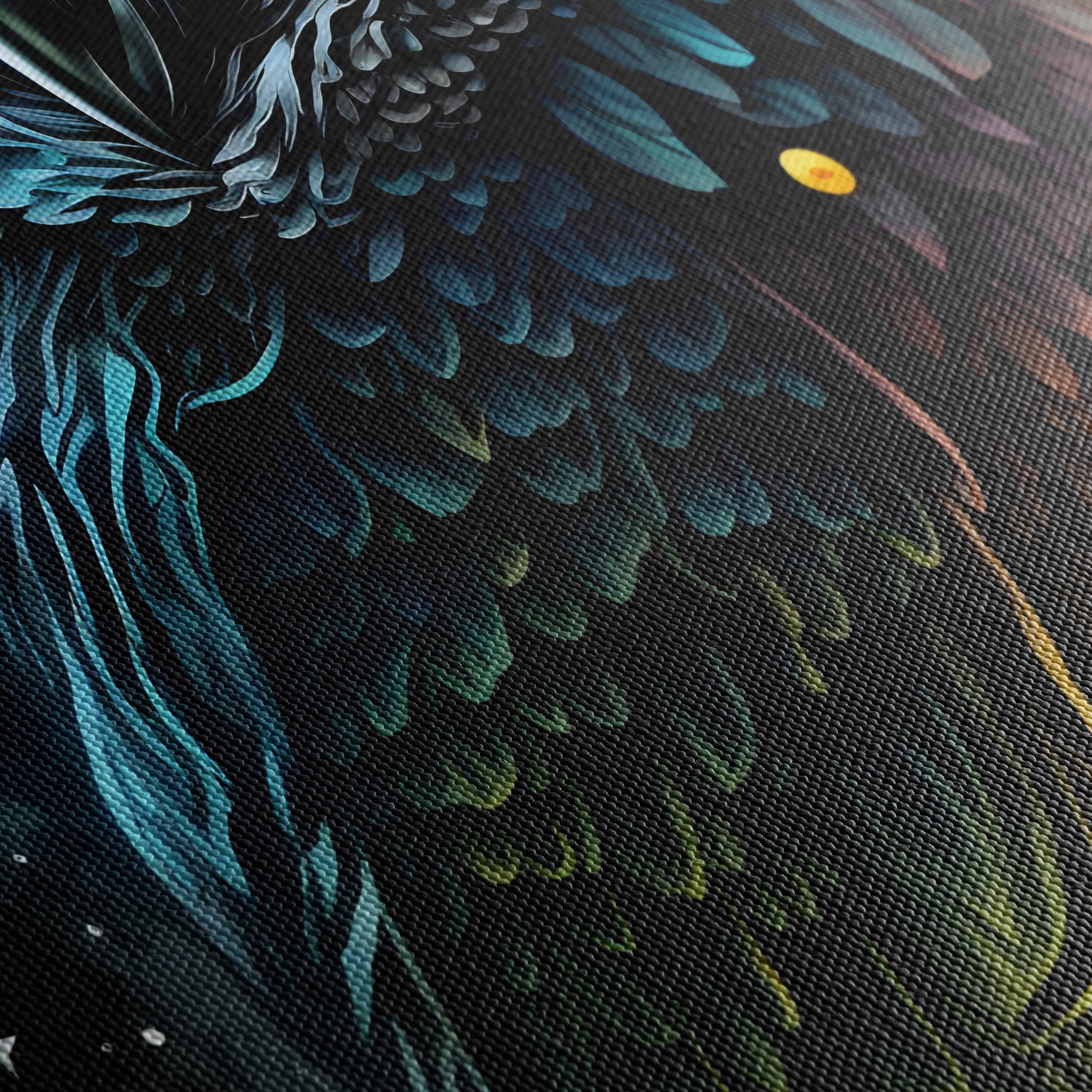 Colorful Whimsical Owl Art - Image 5
