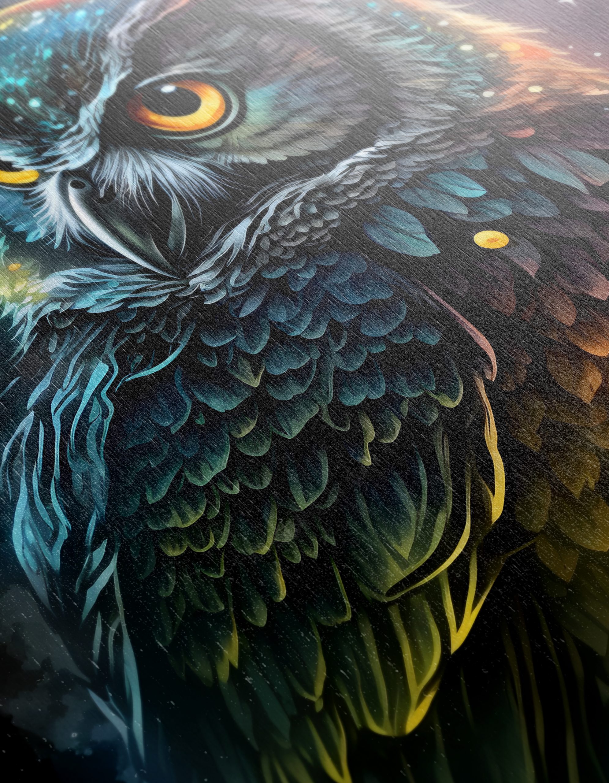 Colorful Whimsical Owl Art - Image 12