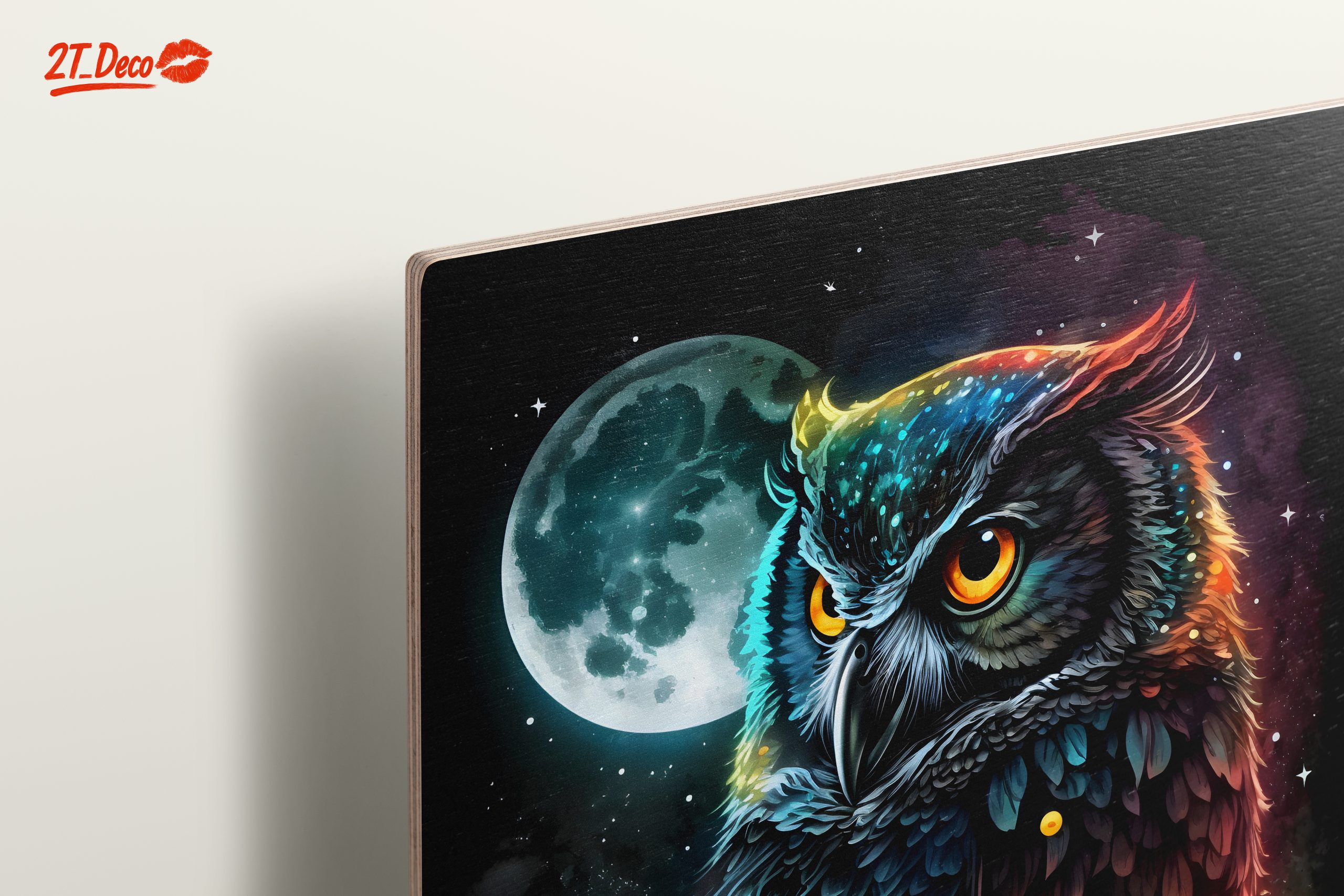 Colorful Whimsical Owl Art - Image 15