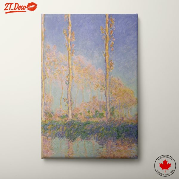 Colorful Abstract Landscape with Trees