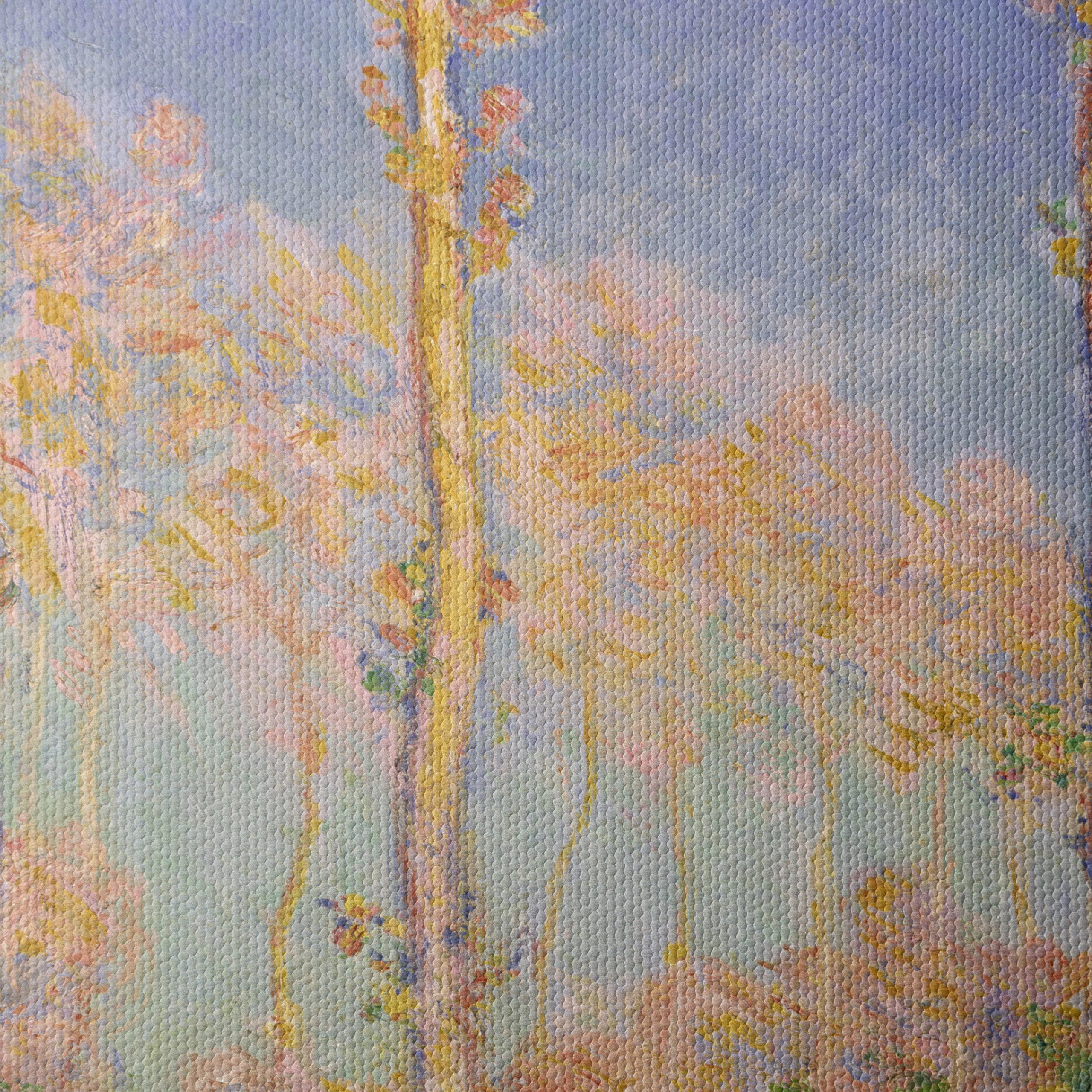 Colorful Abstract Landscape with Trees - Image 4