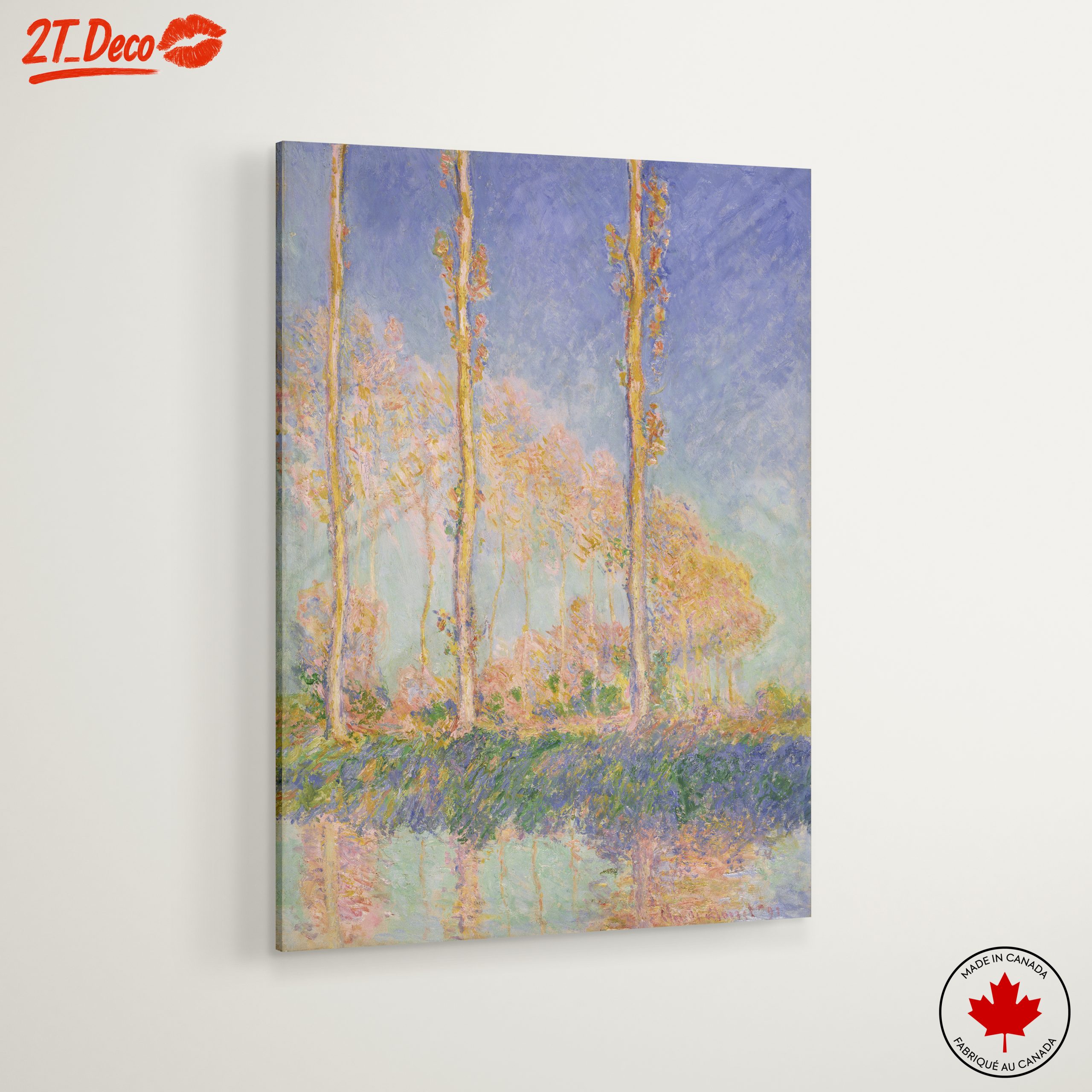Colorful Abstract Landscape with Trees - Image 6