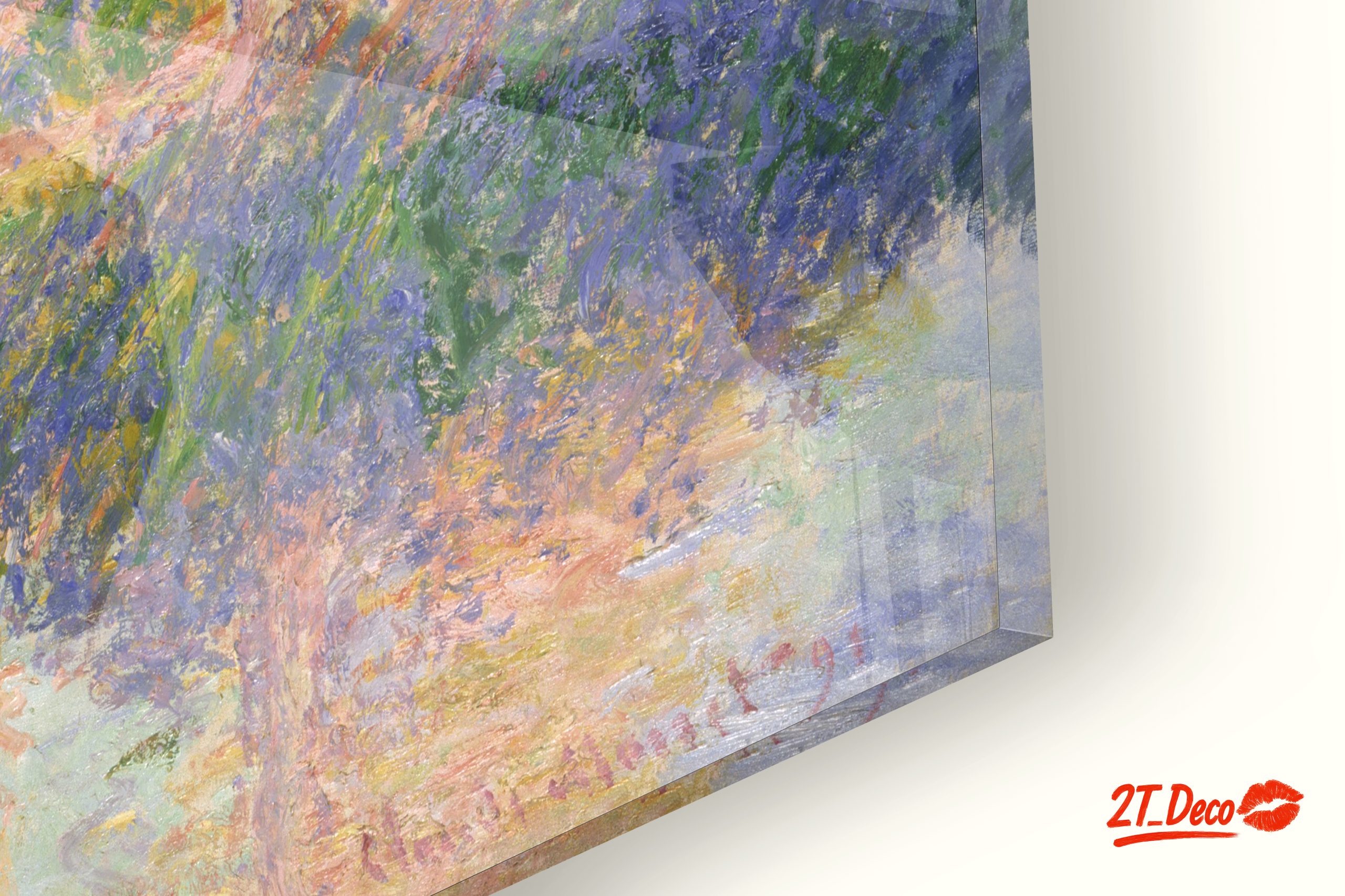 Colorful Abstract Landscape with Trees - Image 9