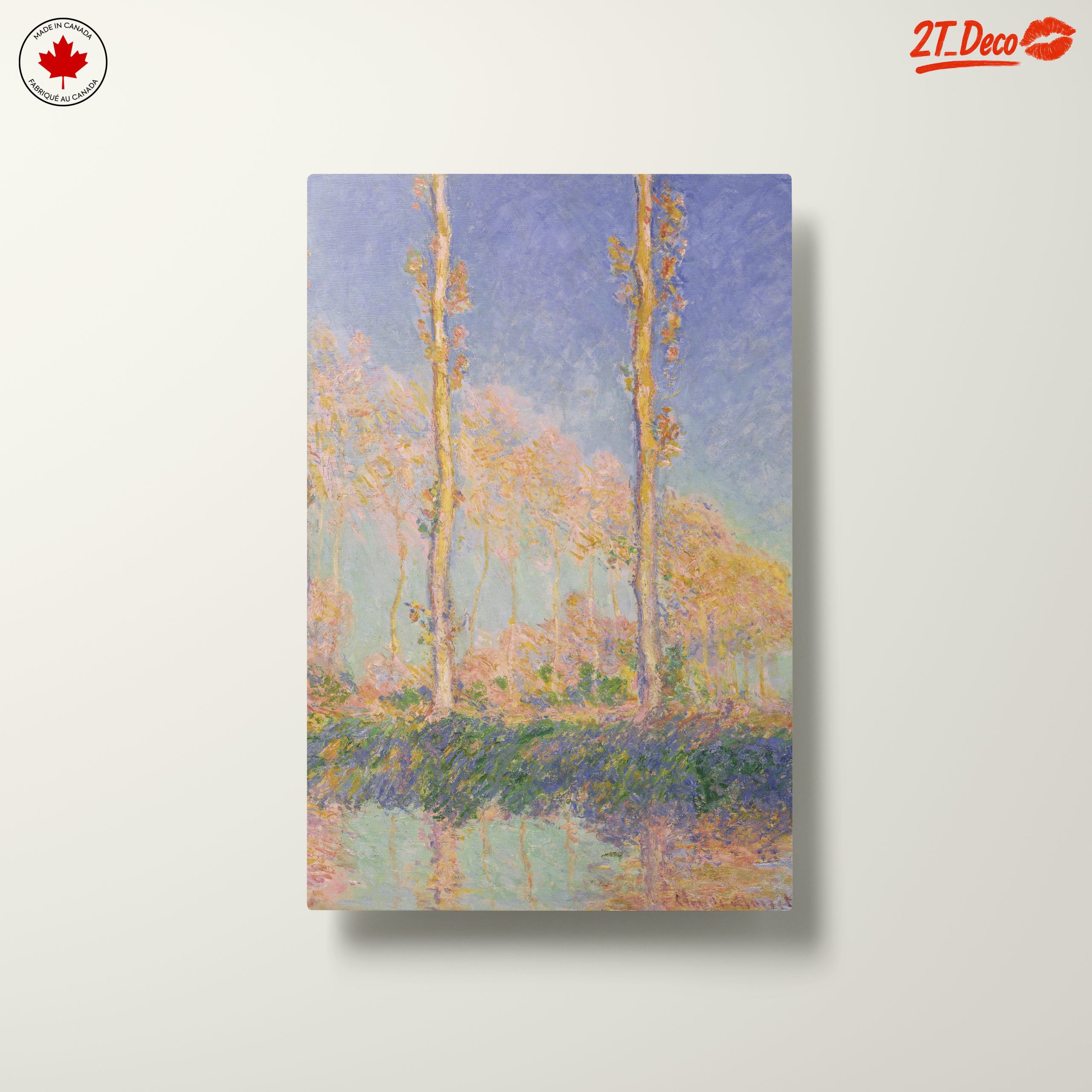 Colorful Abstract Landscape with Trees - Image 10