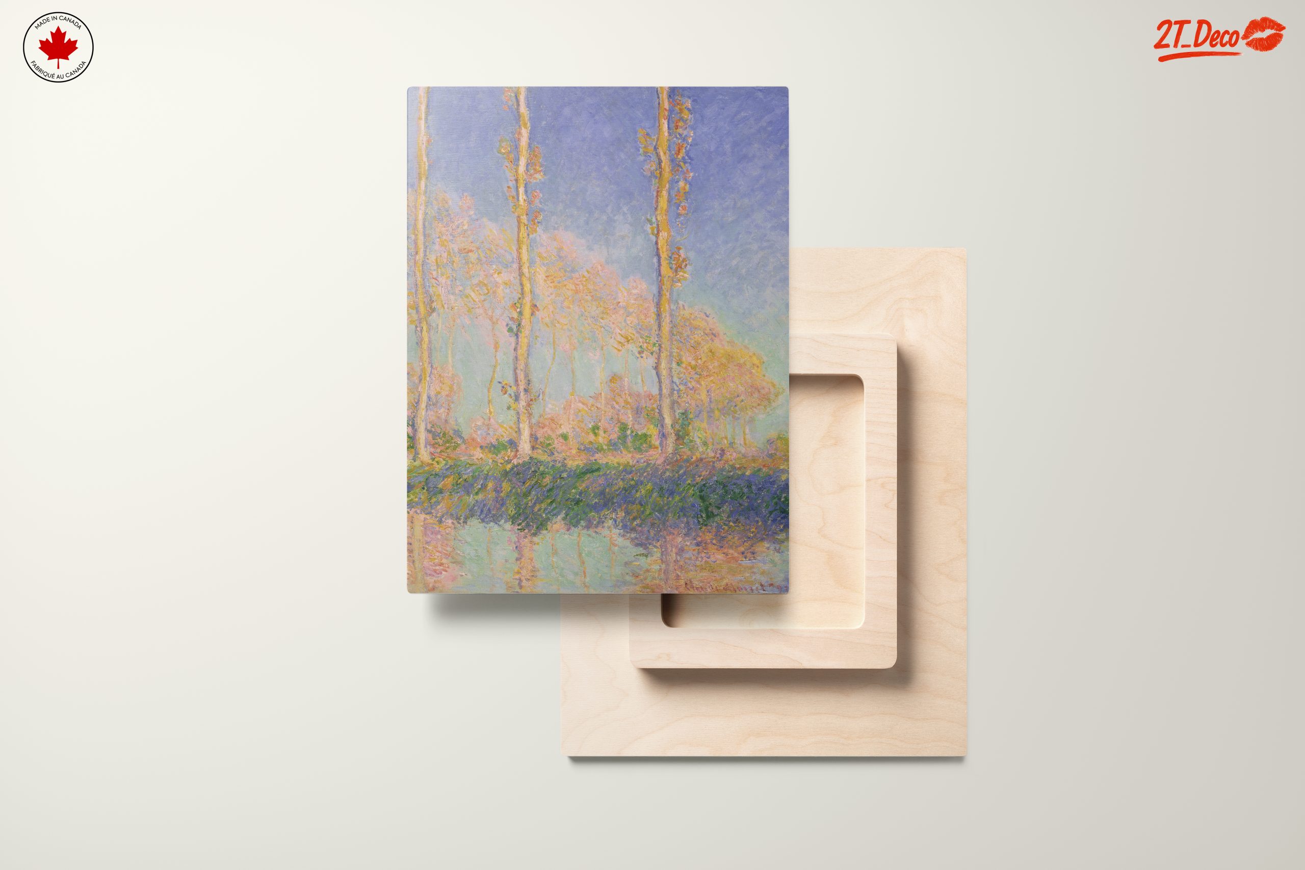 Colorful Abstract Landscape with Trees - Image 11