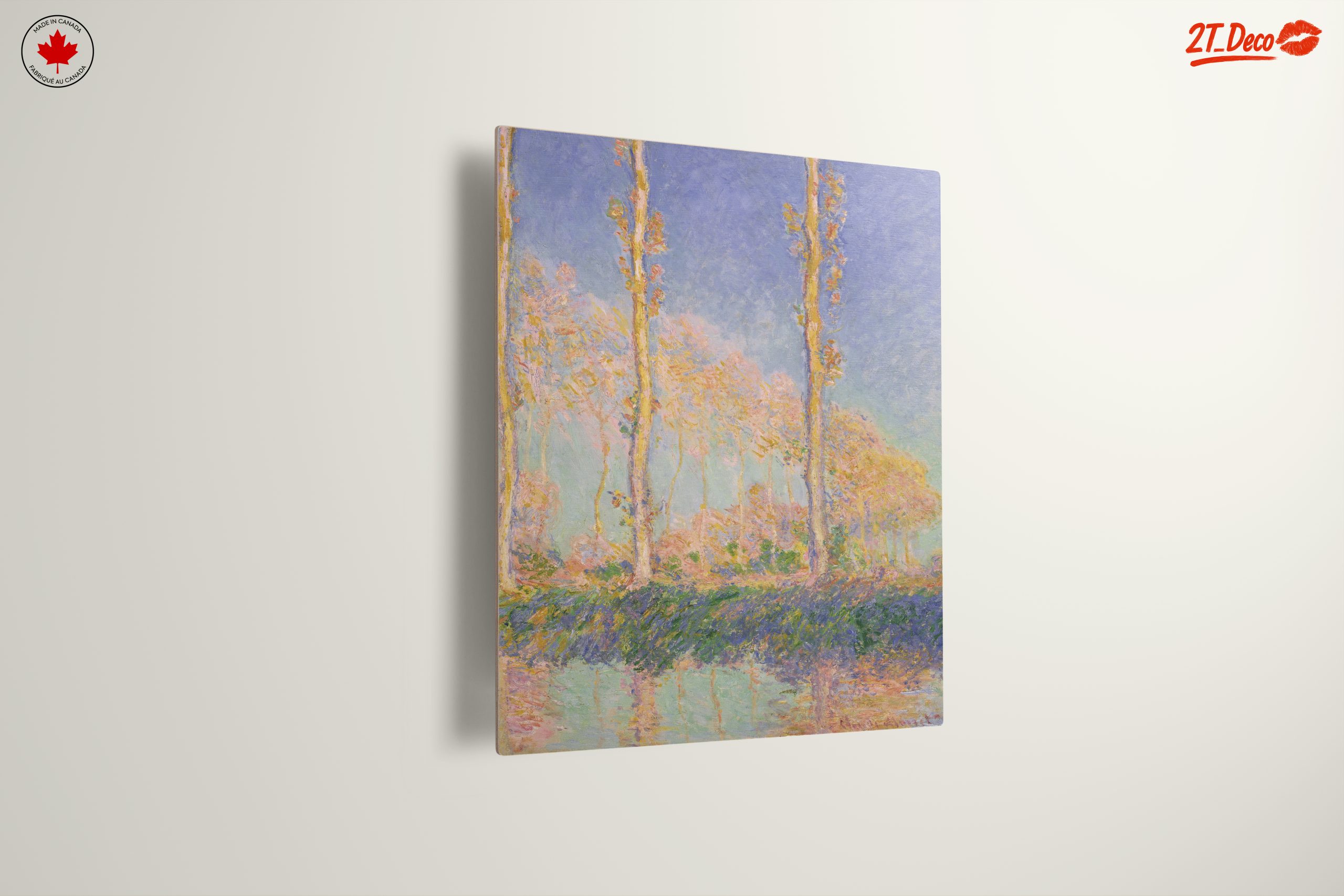 Colorful Abstract Landscape with Trees - Image 13