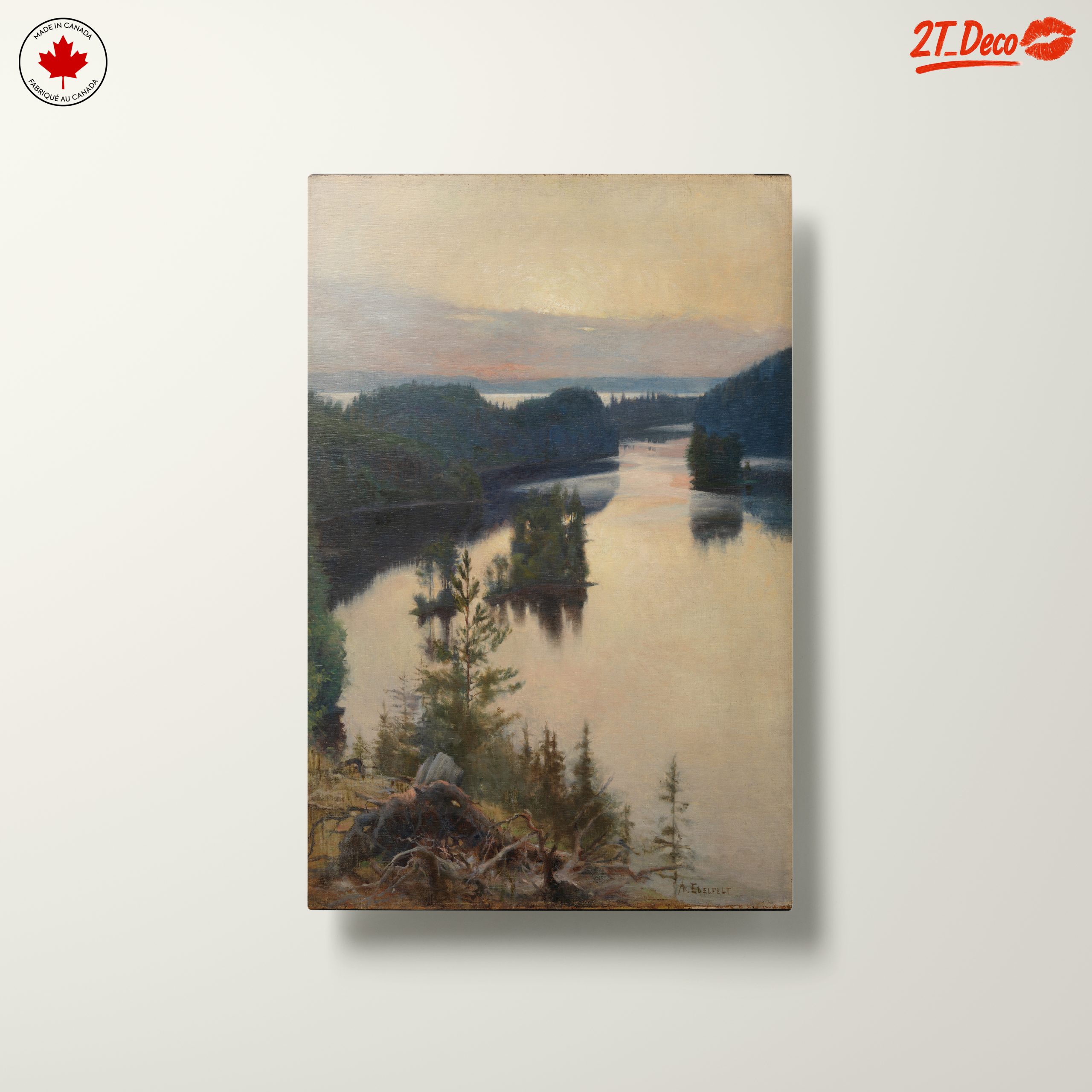 Tranquil Nature Landscape with River - Image 10