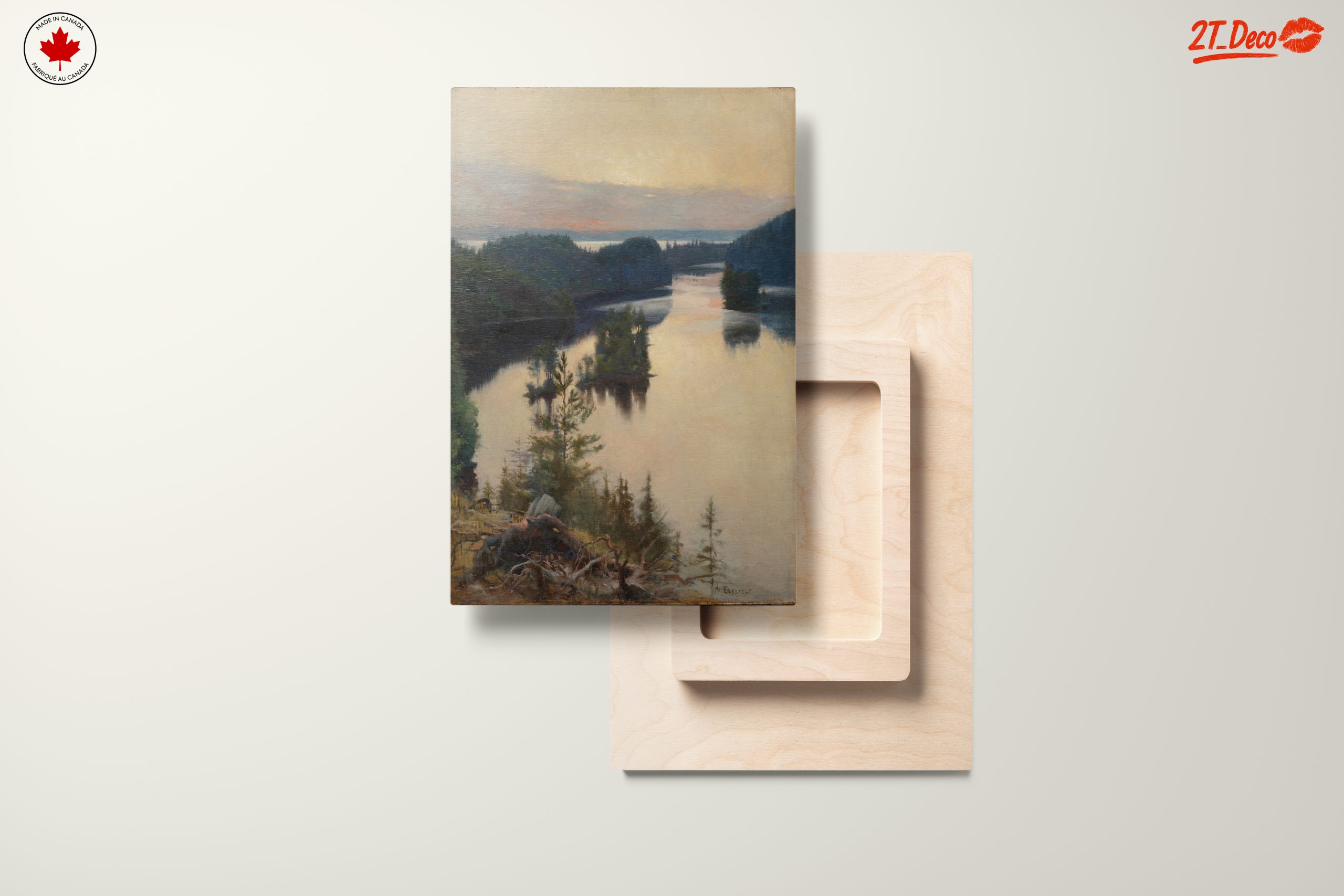 Tranquil Nature Landscape with River - Image 11