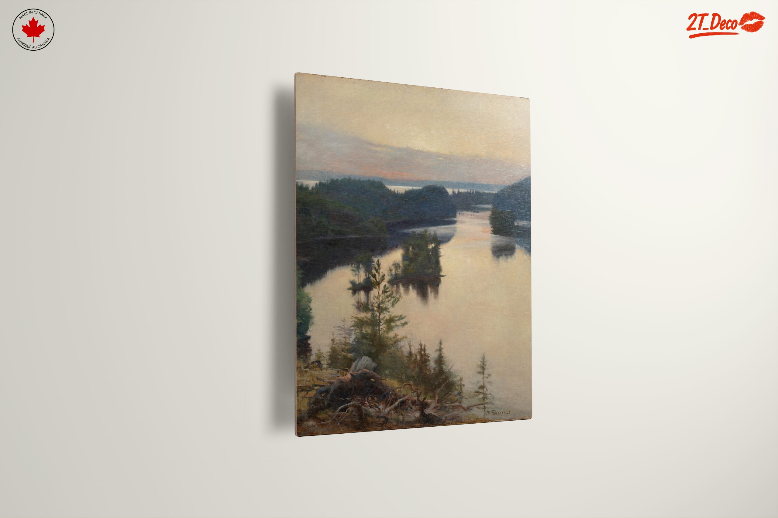 Tranquil Nature Landscape with River - Image 13