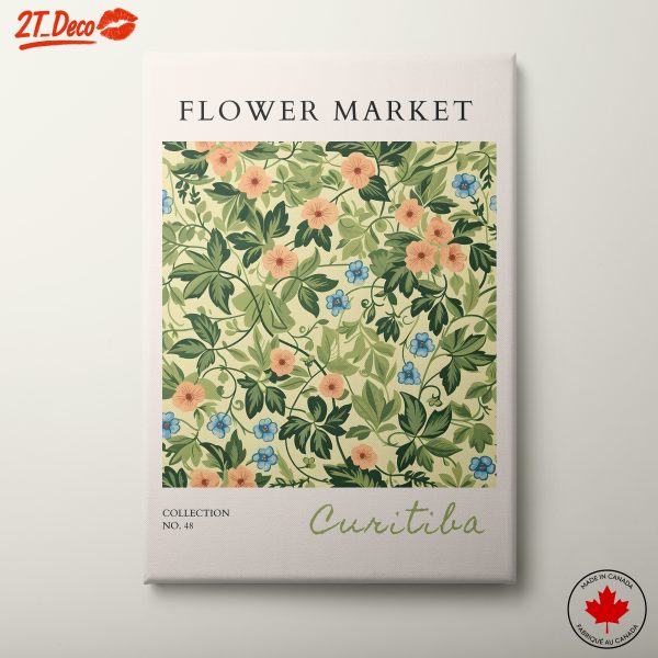Flower Market Botanical Artwork 2