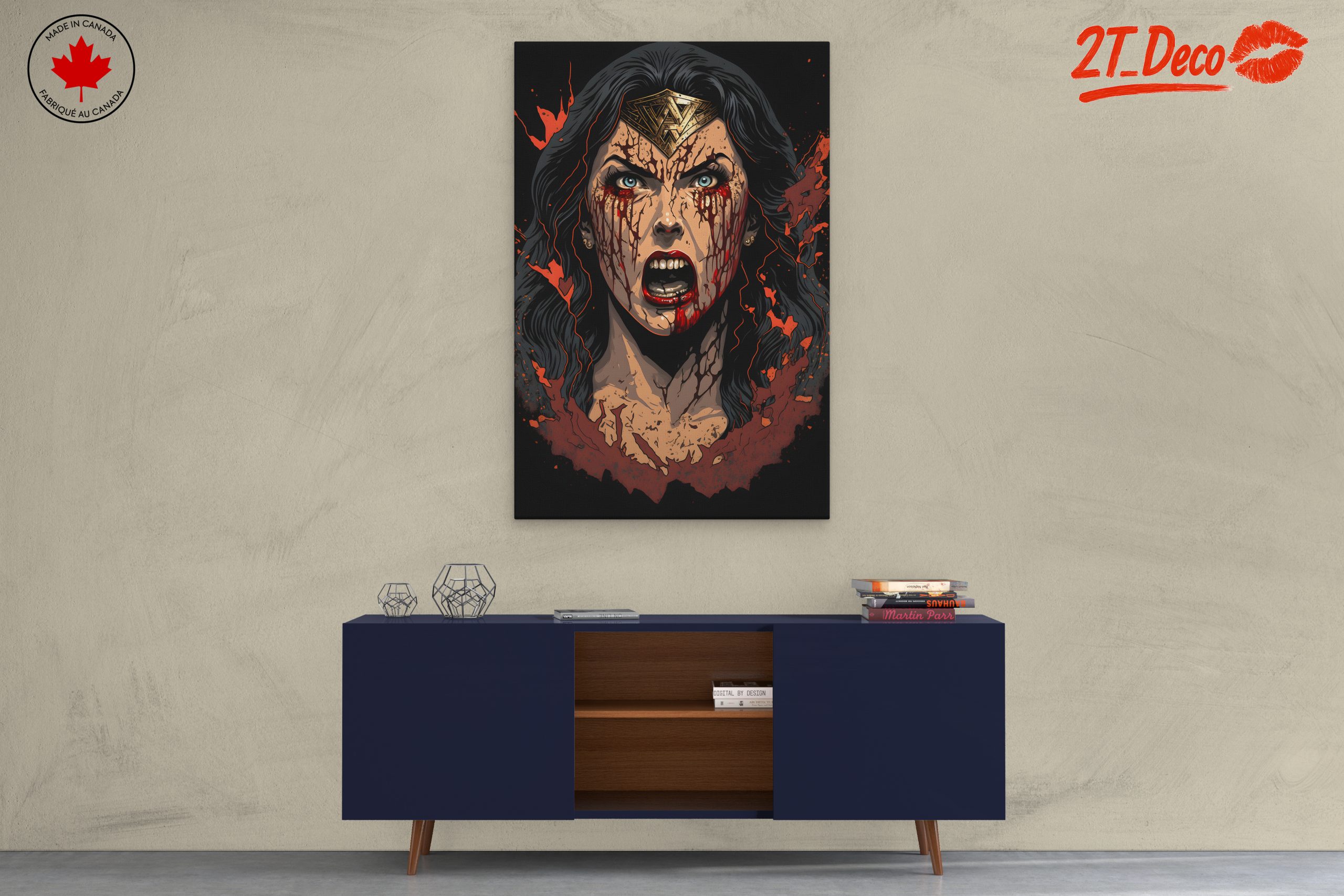Wonder Woman Dramatic Character Art - Image 3
