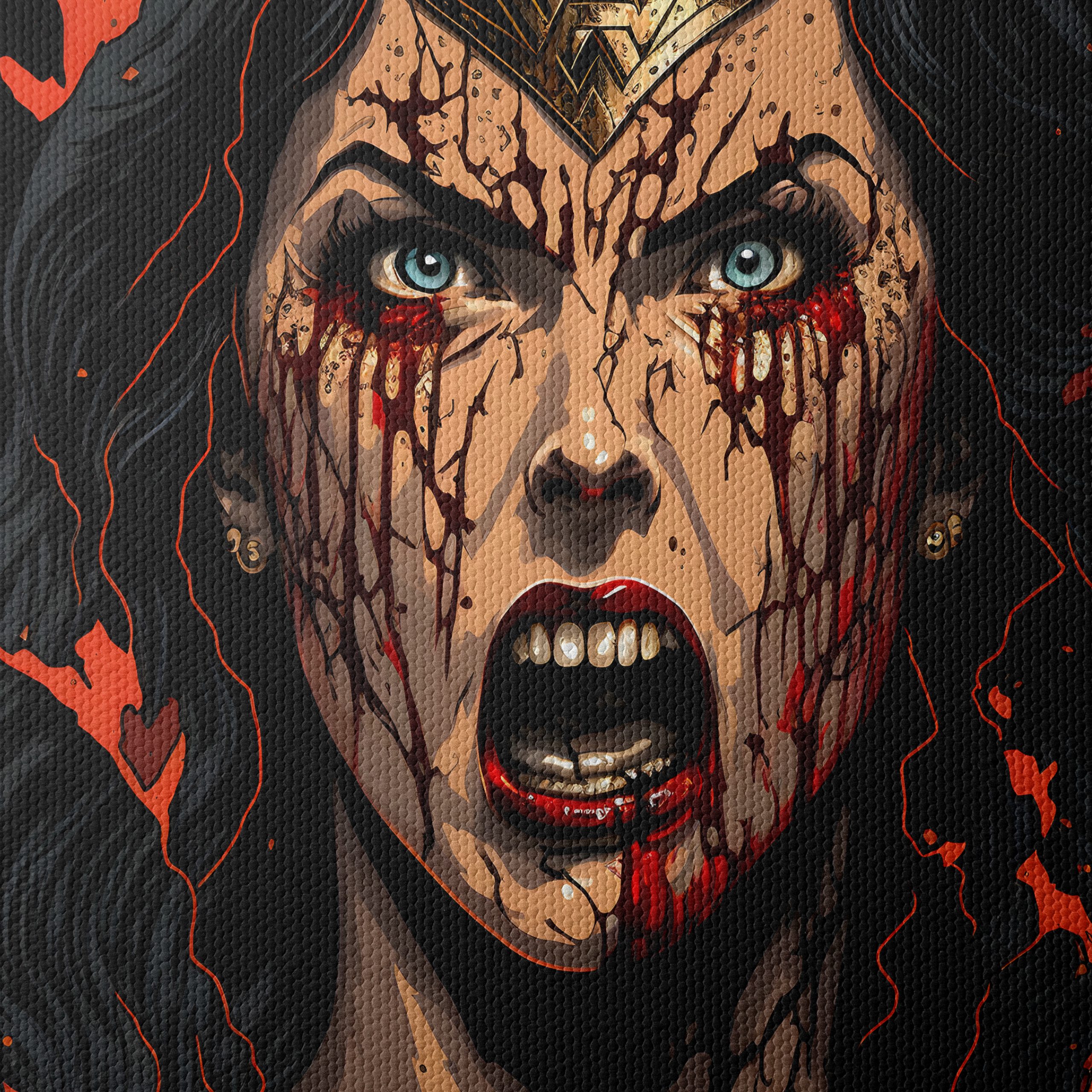 Wonder Woman Dramatic Character Art - Image 4