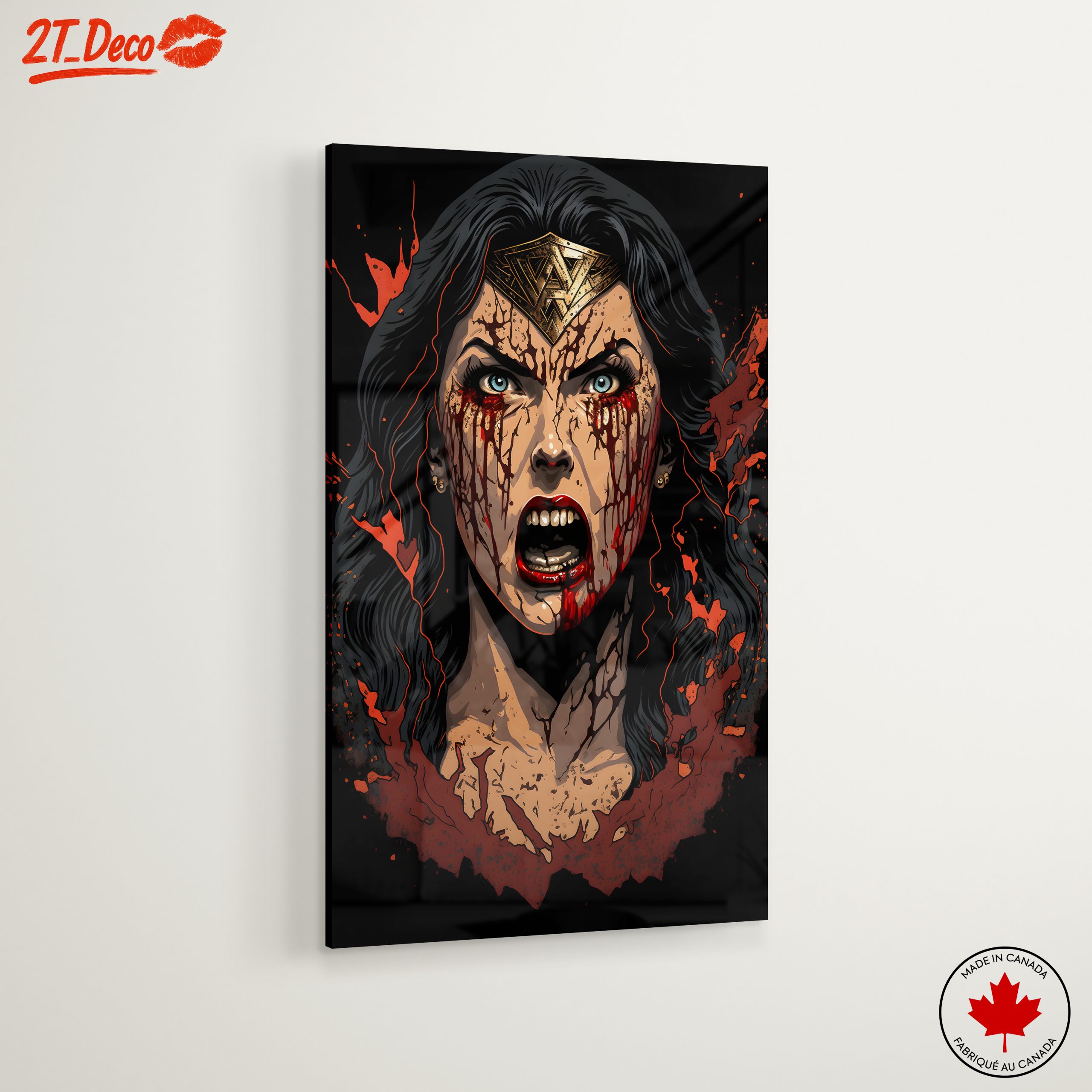 Wonder Woman Dramatic Character Art - Image 6