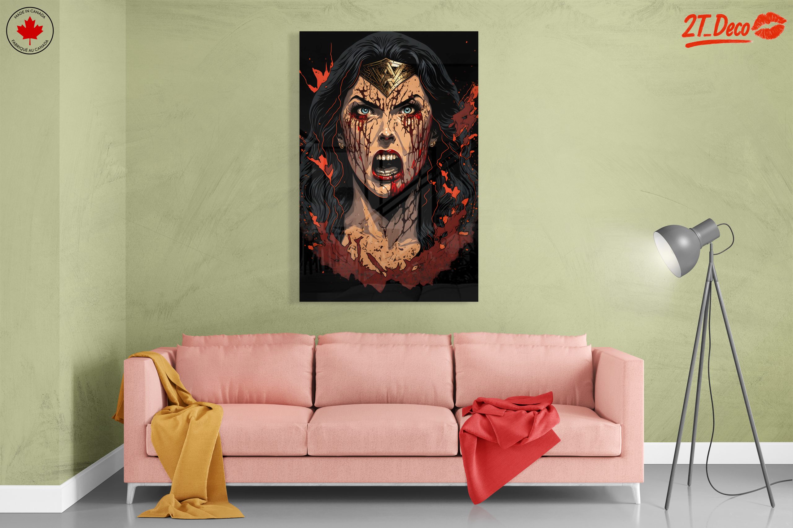 Wonder Woman Dramatic Character Art - Image 7