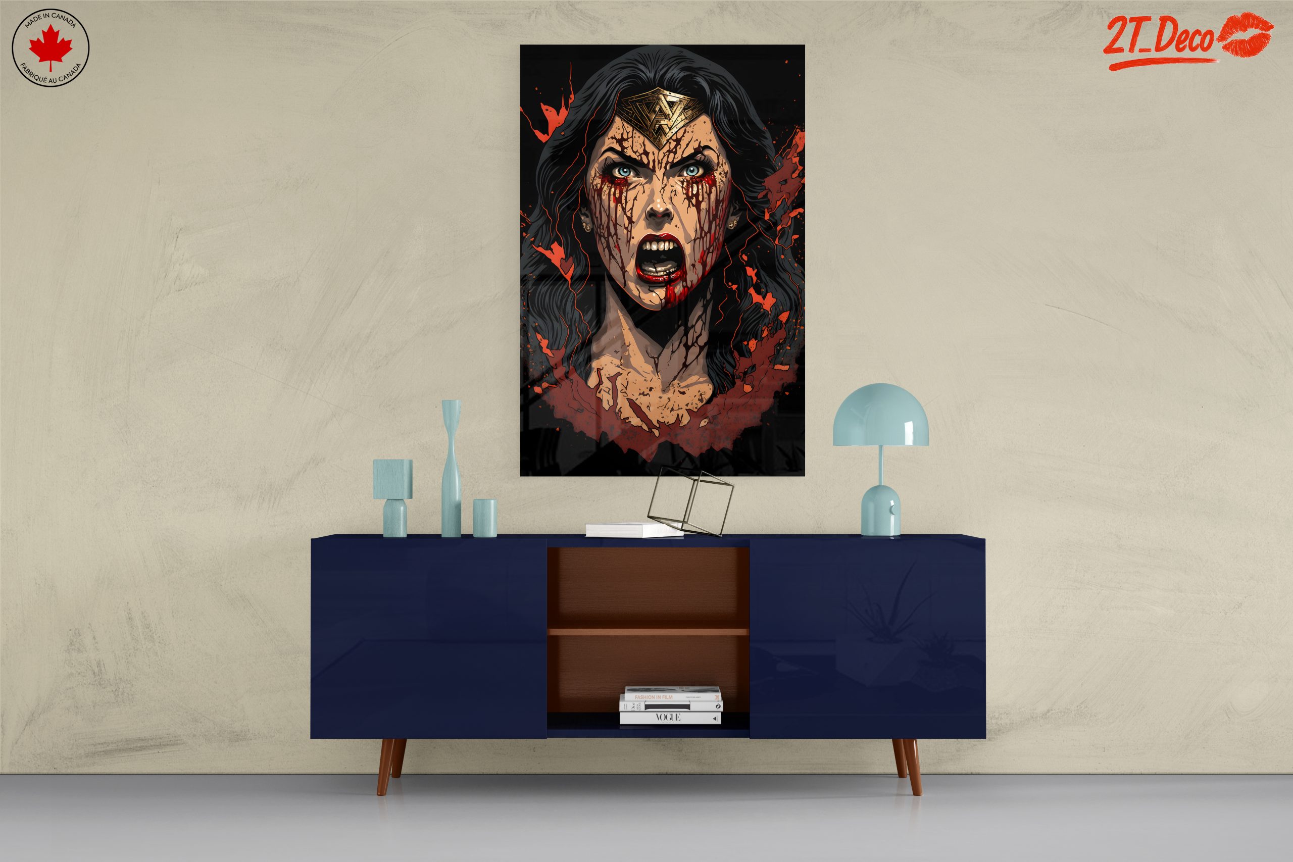 Wonder Woman Dramatic Character Art - Image 8