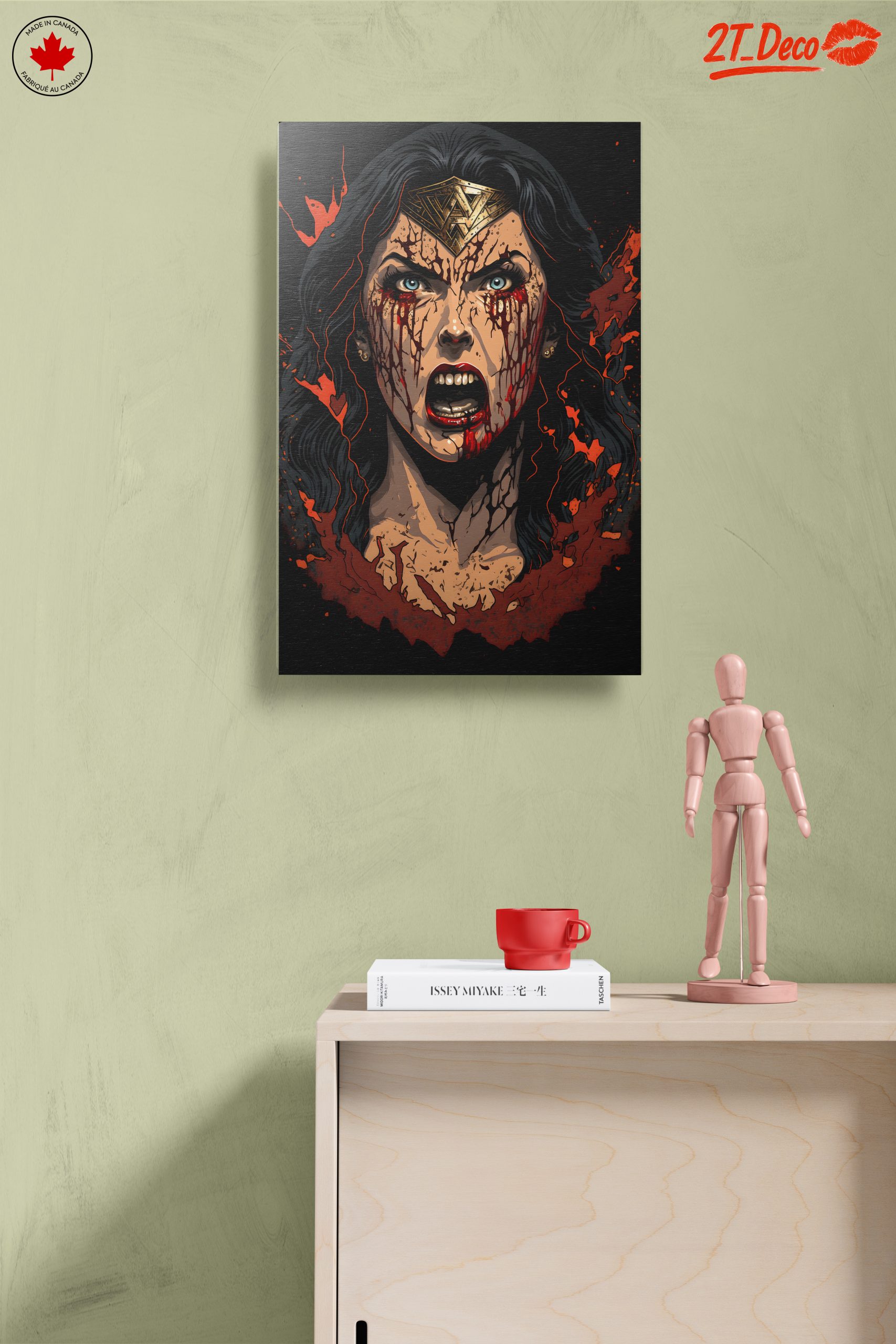 Wonder Woman Dramatic Character Art - Image 14