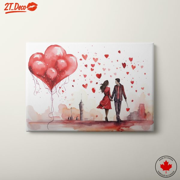 Romantic Couple in Contemporary Style
