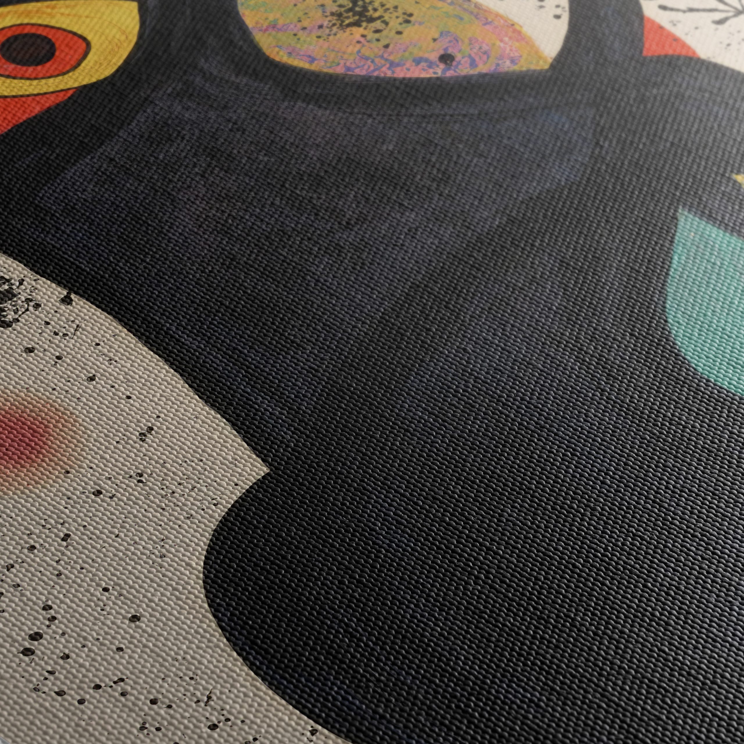 Whimsical Abstract Figure Art with Vibrant Colors - Image 5
