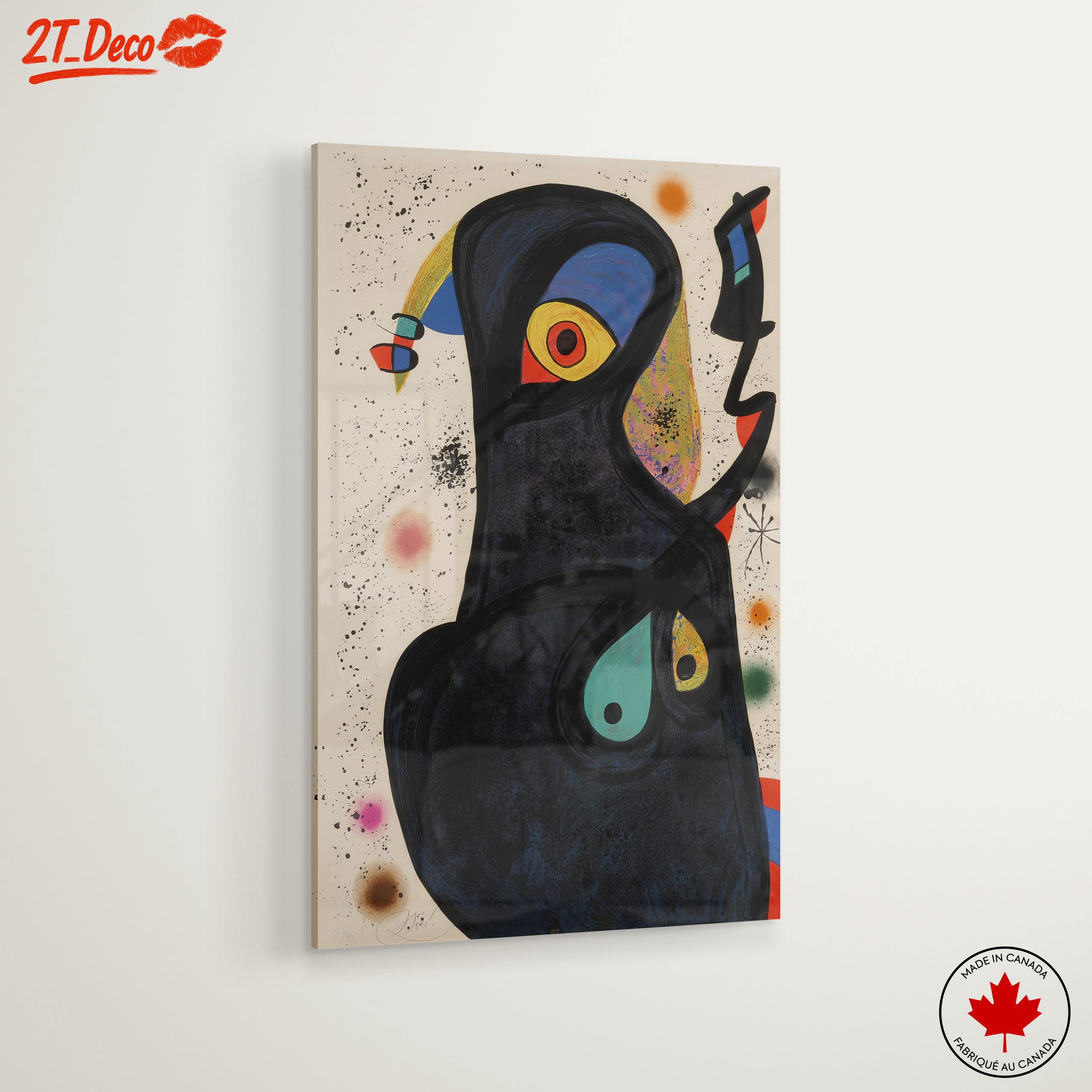Whimsical Abstract Figure Art with Vibrant Colors - Image 6