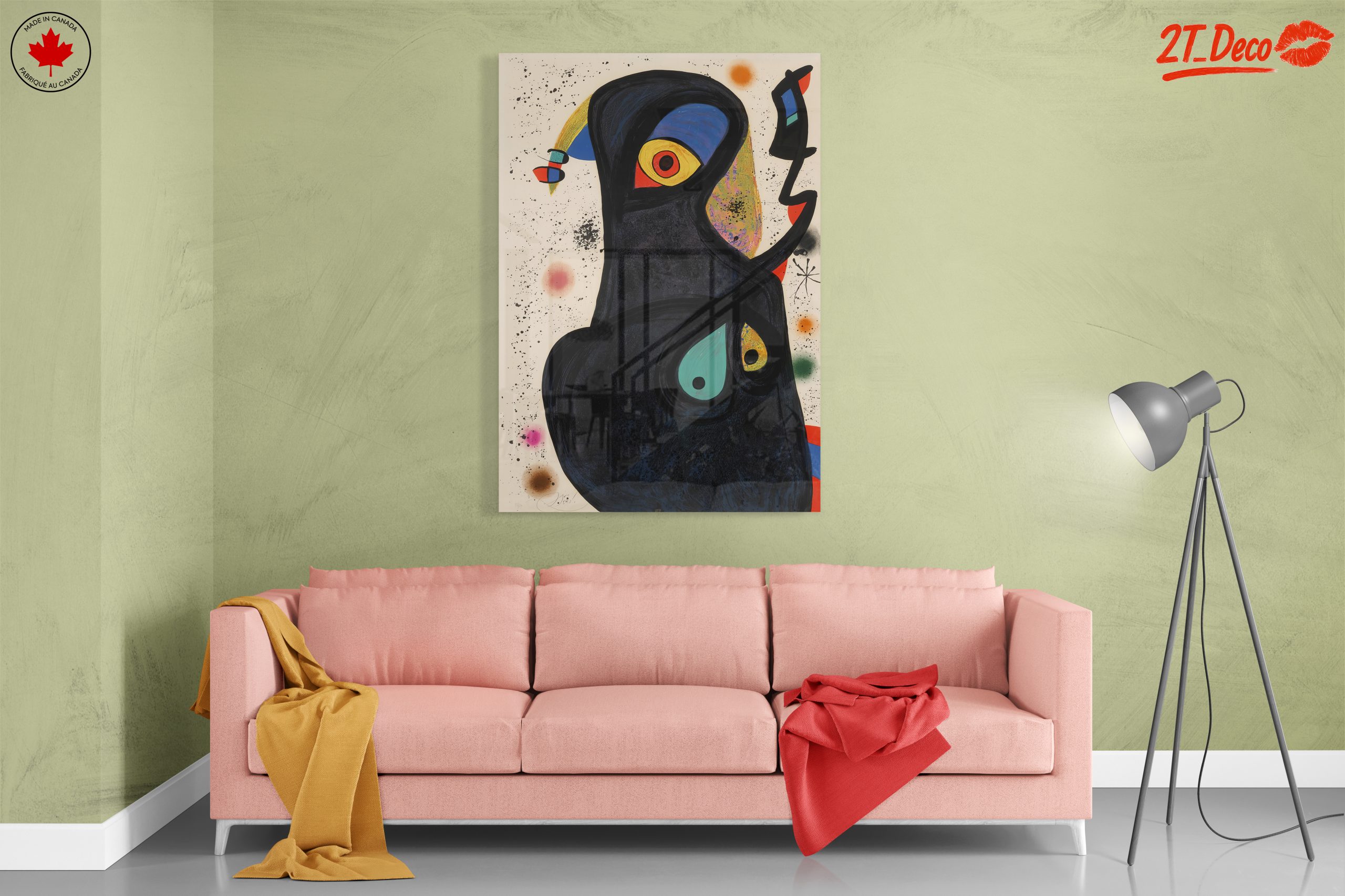 Whimsical Abstract Figure Art with Vibrant Colors - Image 7