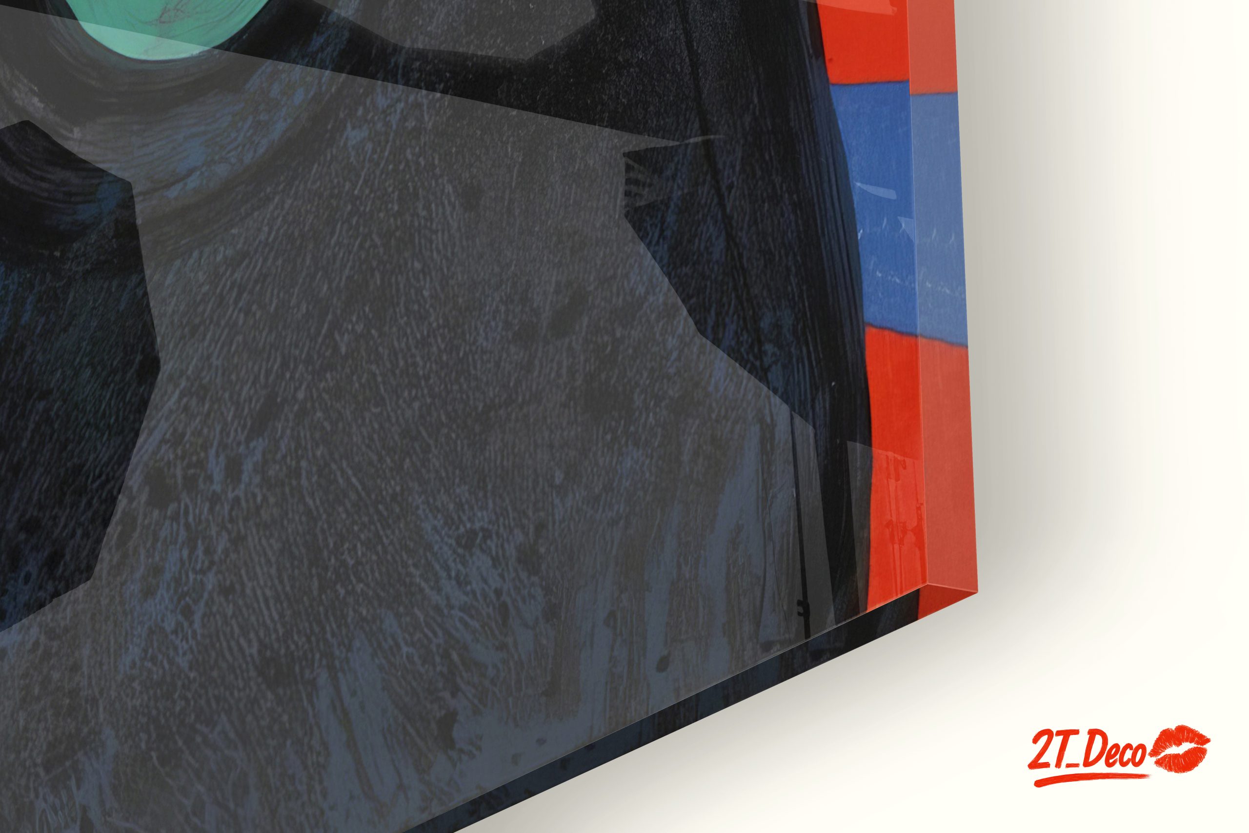 Whimsical Abstract Figure Art with Vibrant Colors - Image 9