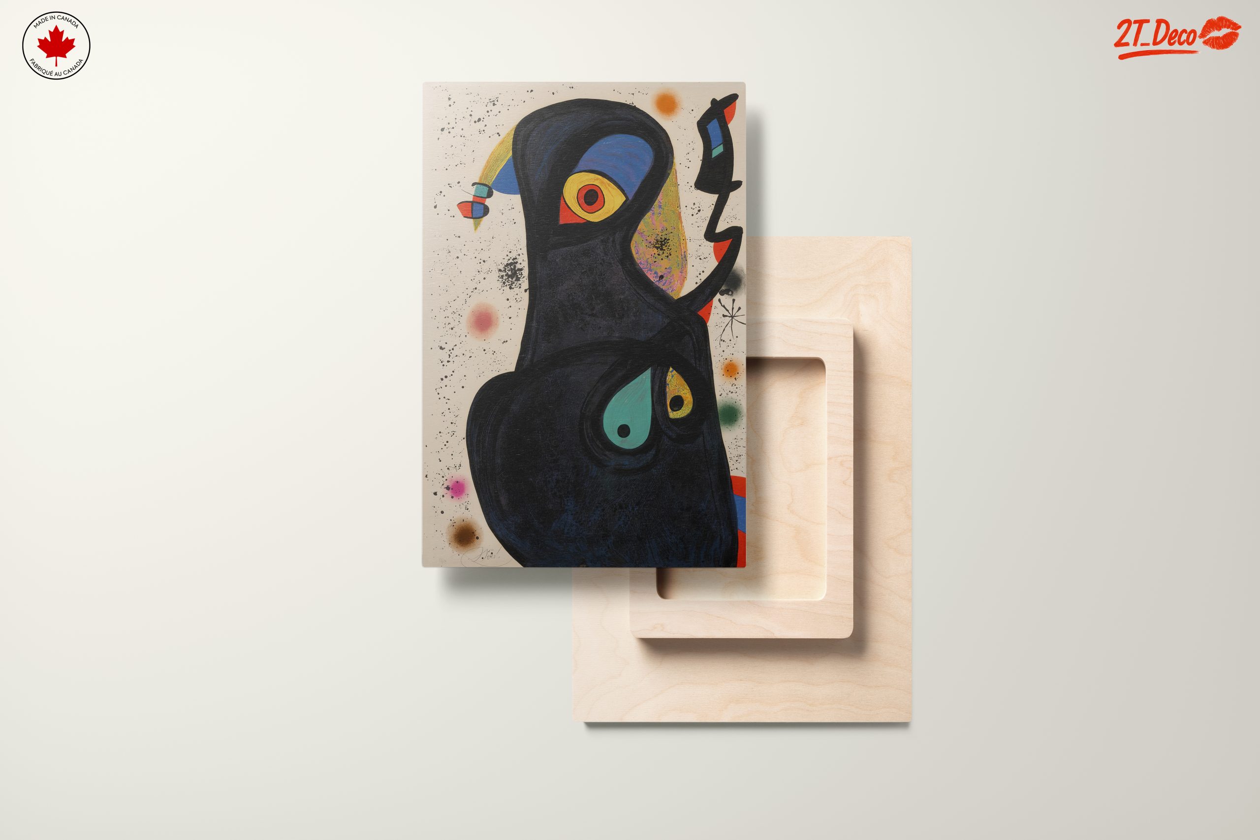 Whimsical Abstract Figure Art with Vibrant Colors - Image 11