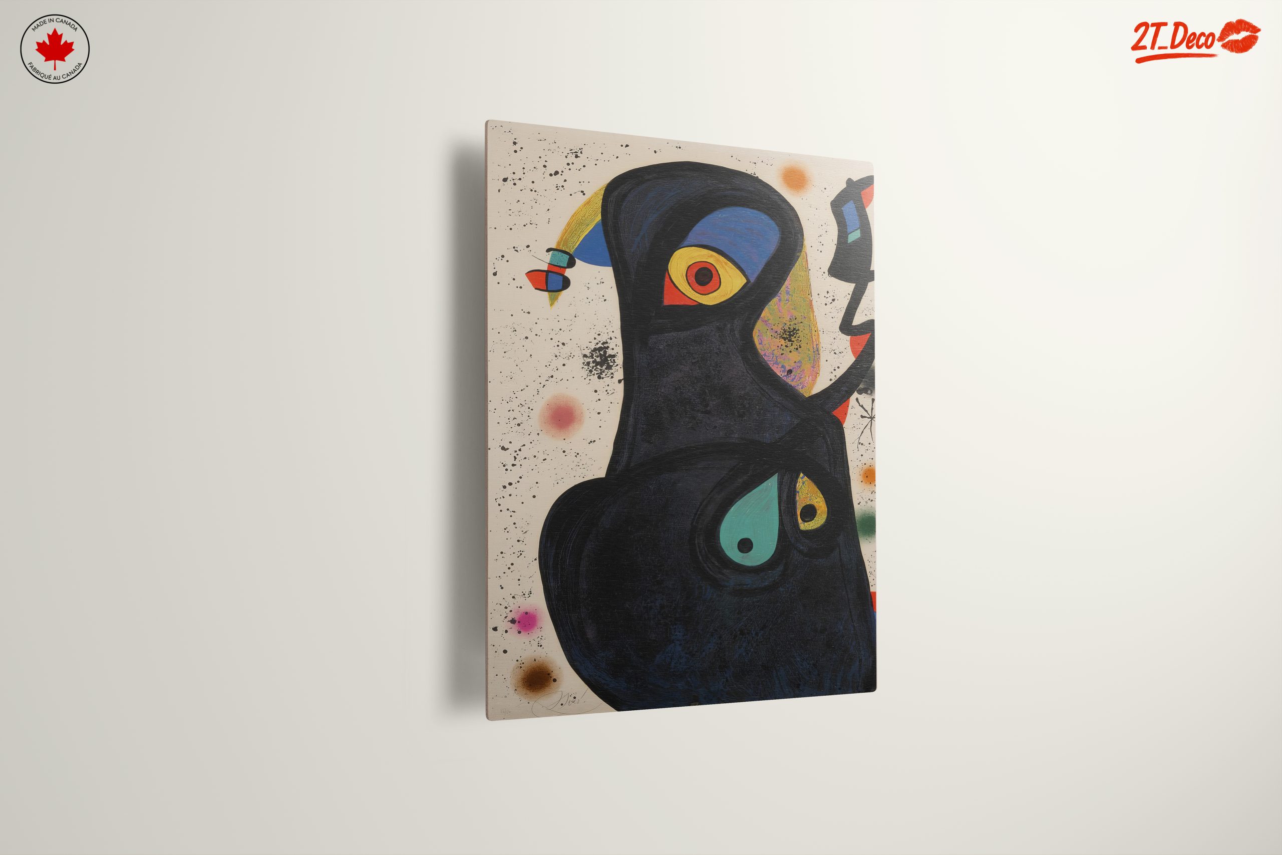 Whimsical Abstract Figure Art with Vibrant Colors - Image 13