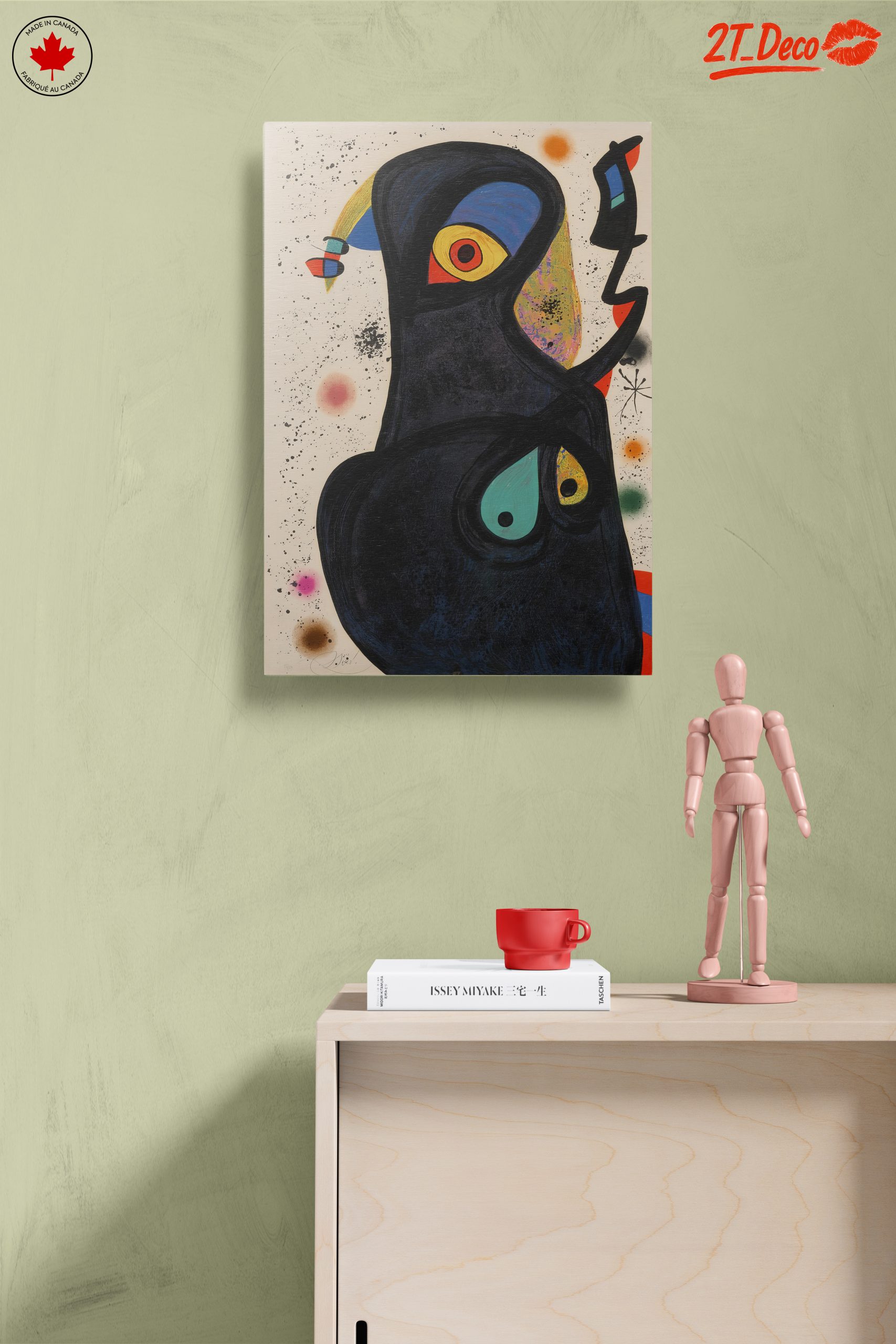 Whimsical Abstract Figure Art with Vibrant Colors - Image 14