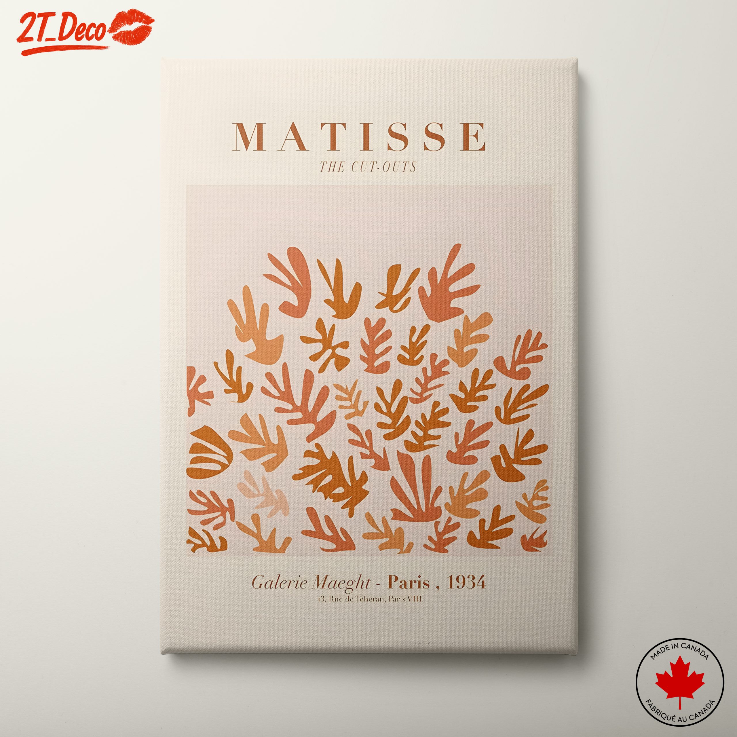 Matisse The Cut-Outs Art Piece