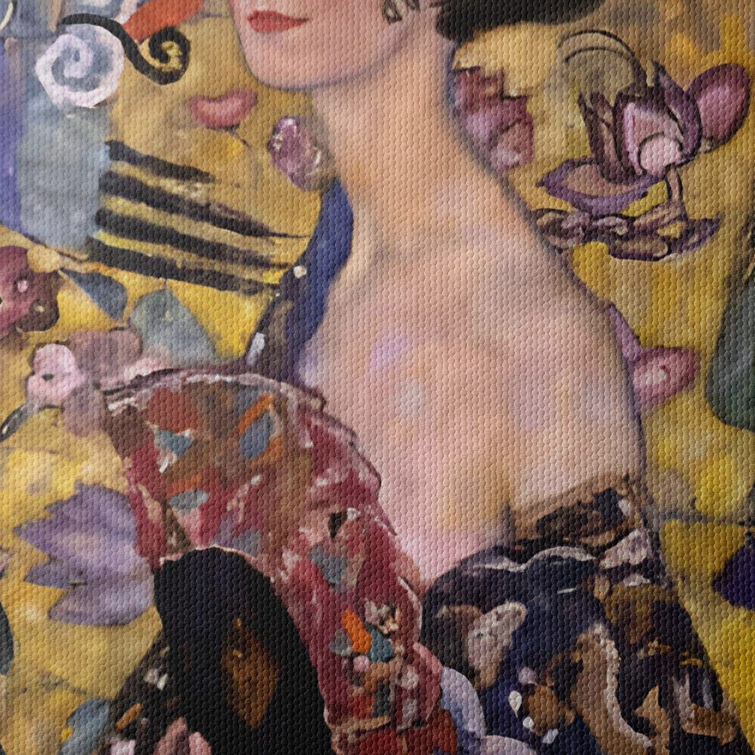 Vibrant Contemporary Female Portrait - Image 4