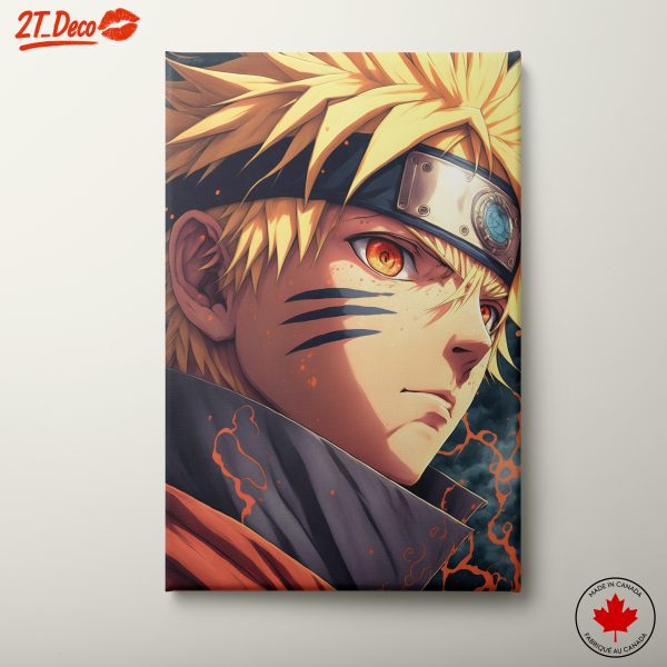 Naruto Character Art Featuring Iconic Look