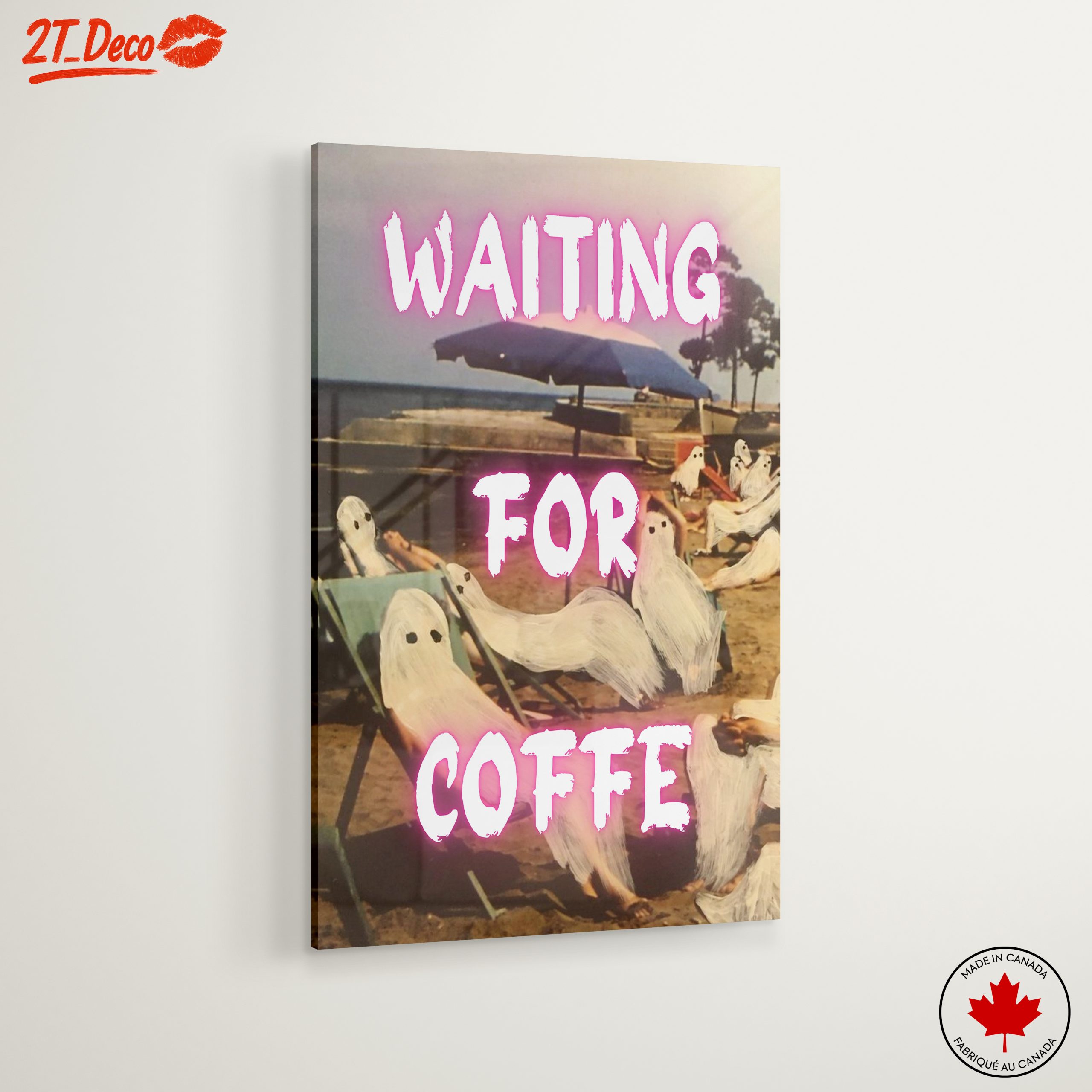 Waiting for Coffee Whimsical Illustration - Image 6
