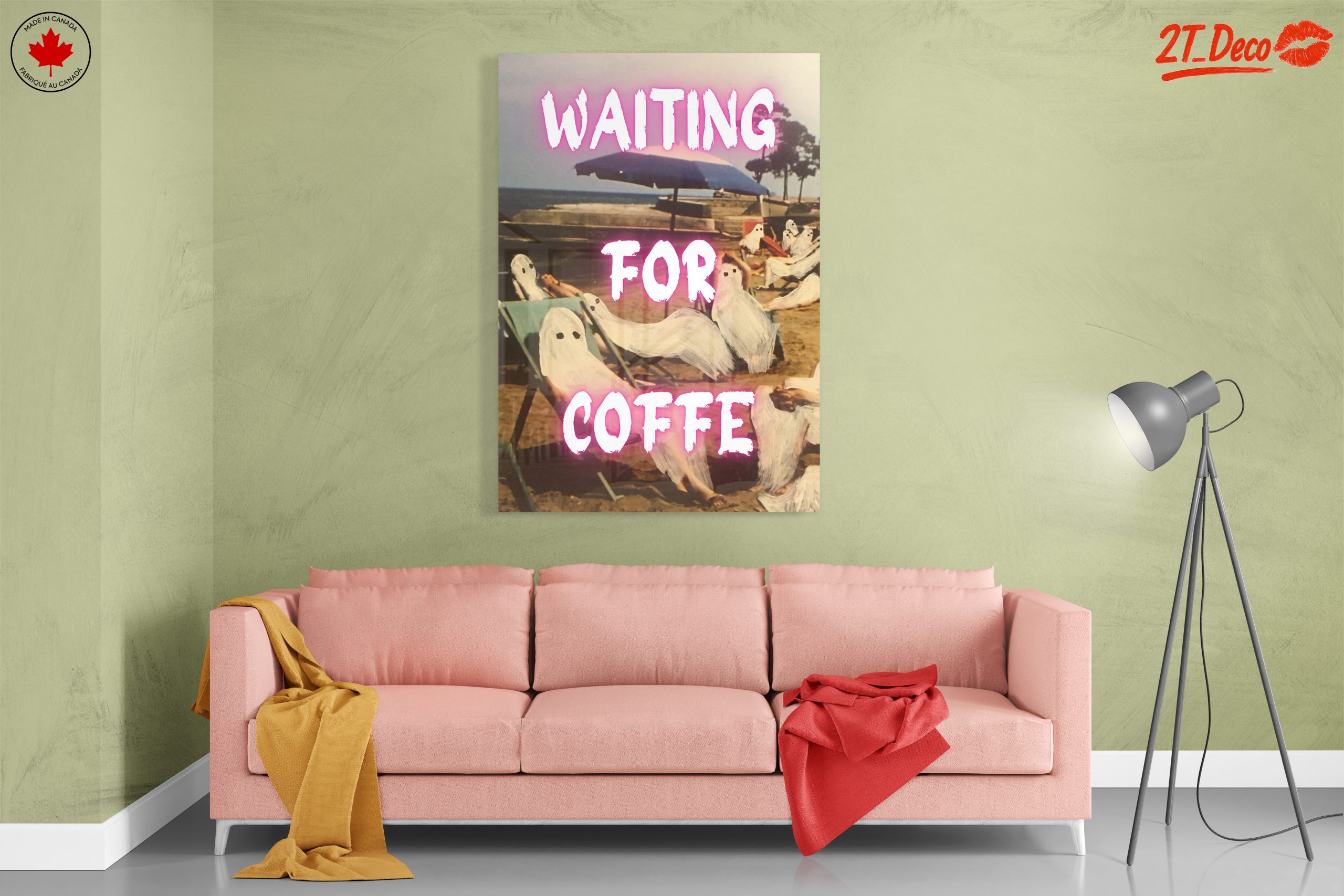 Waiting for Coffee Whimsical Illustration - Image 7