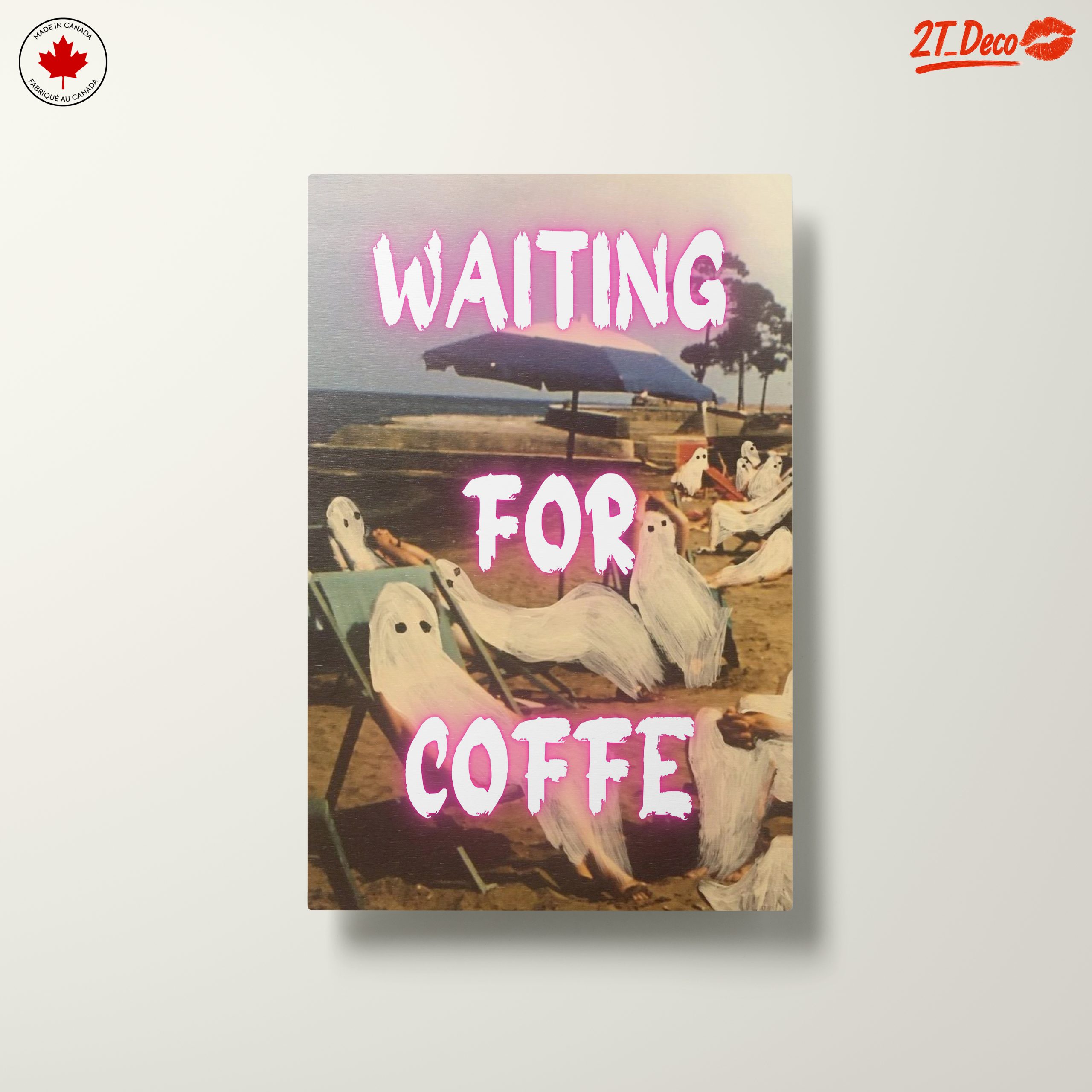 Waiting for Coffee Whimsical Illustration - Image 10
