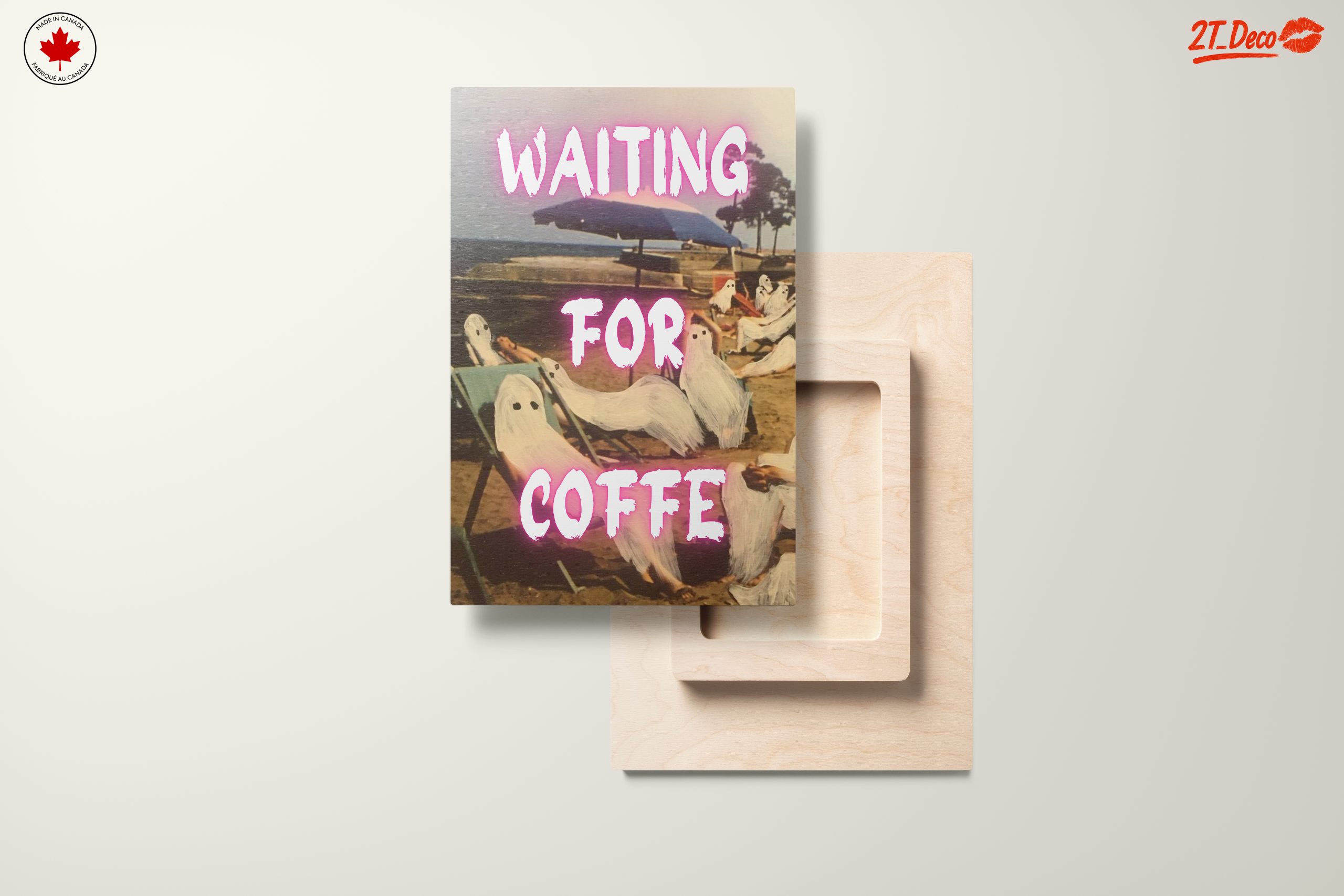 Waiting for Coffee Whimsical Illustration - Image 11