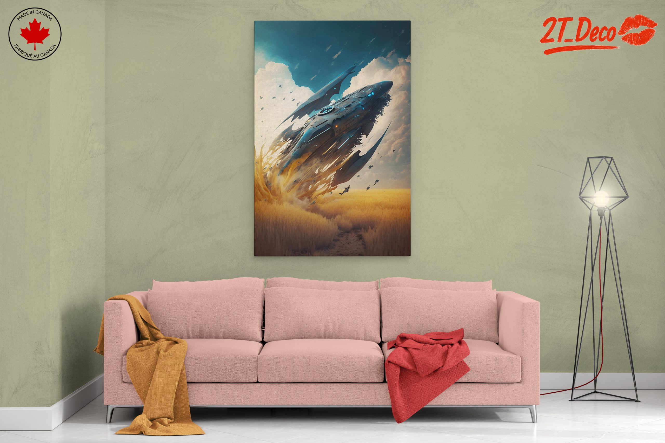 Futuristic Space Launch Art - Image 2