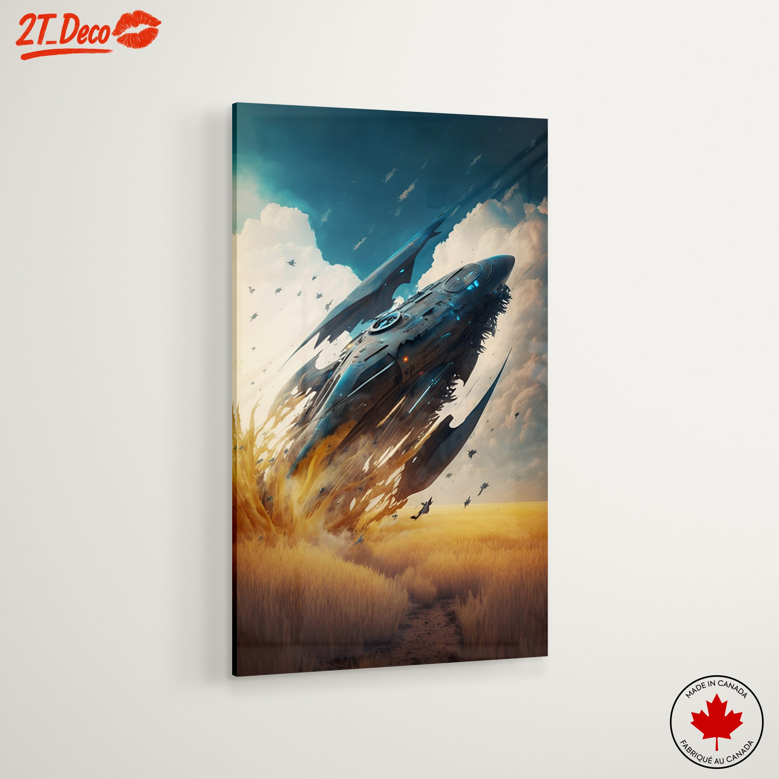 Futuristic Space Launch Art - Image 6