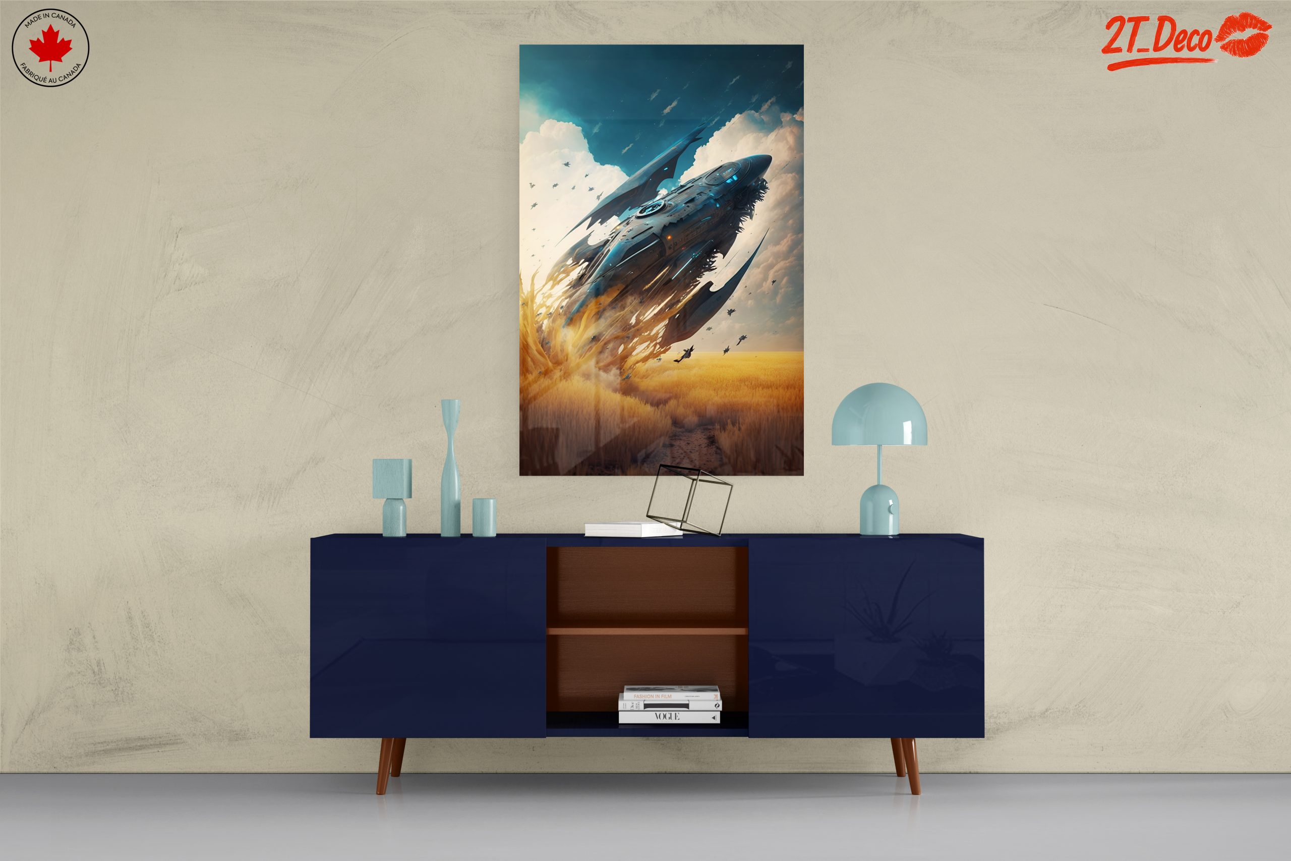 Futuristic Space Launch Art - Image 8