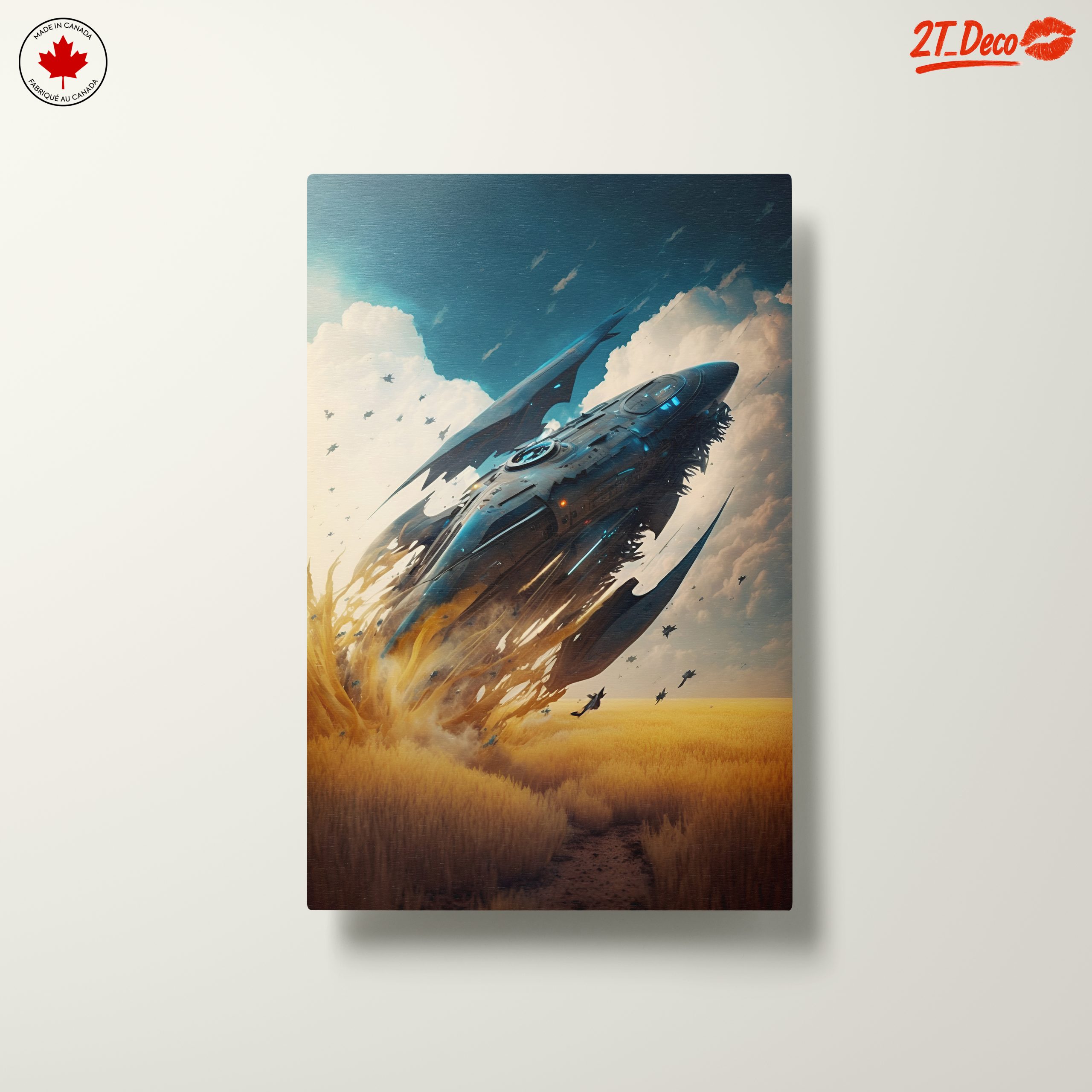 Futuristic Space Launch Art - Image 10