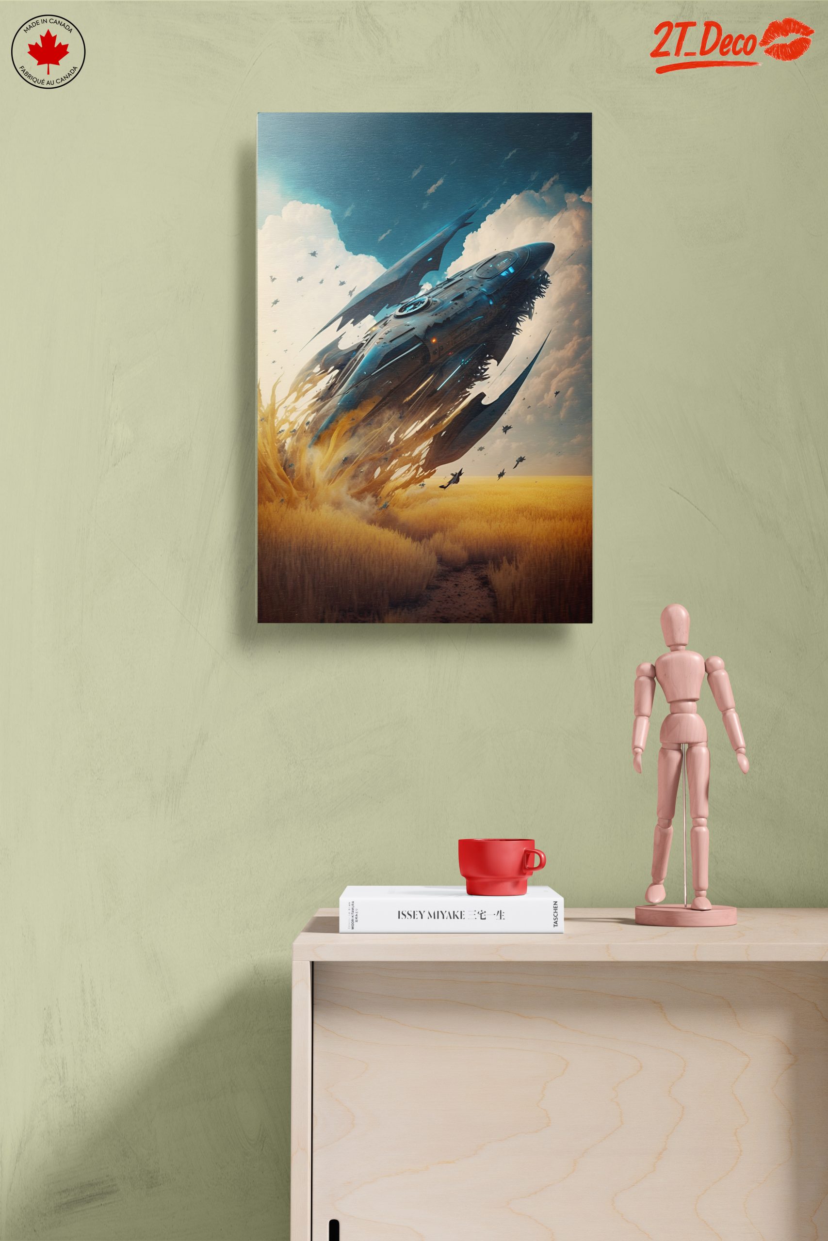 Futuristic Space Launch Art - Image 14