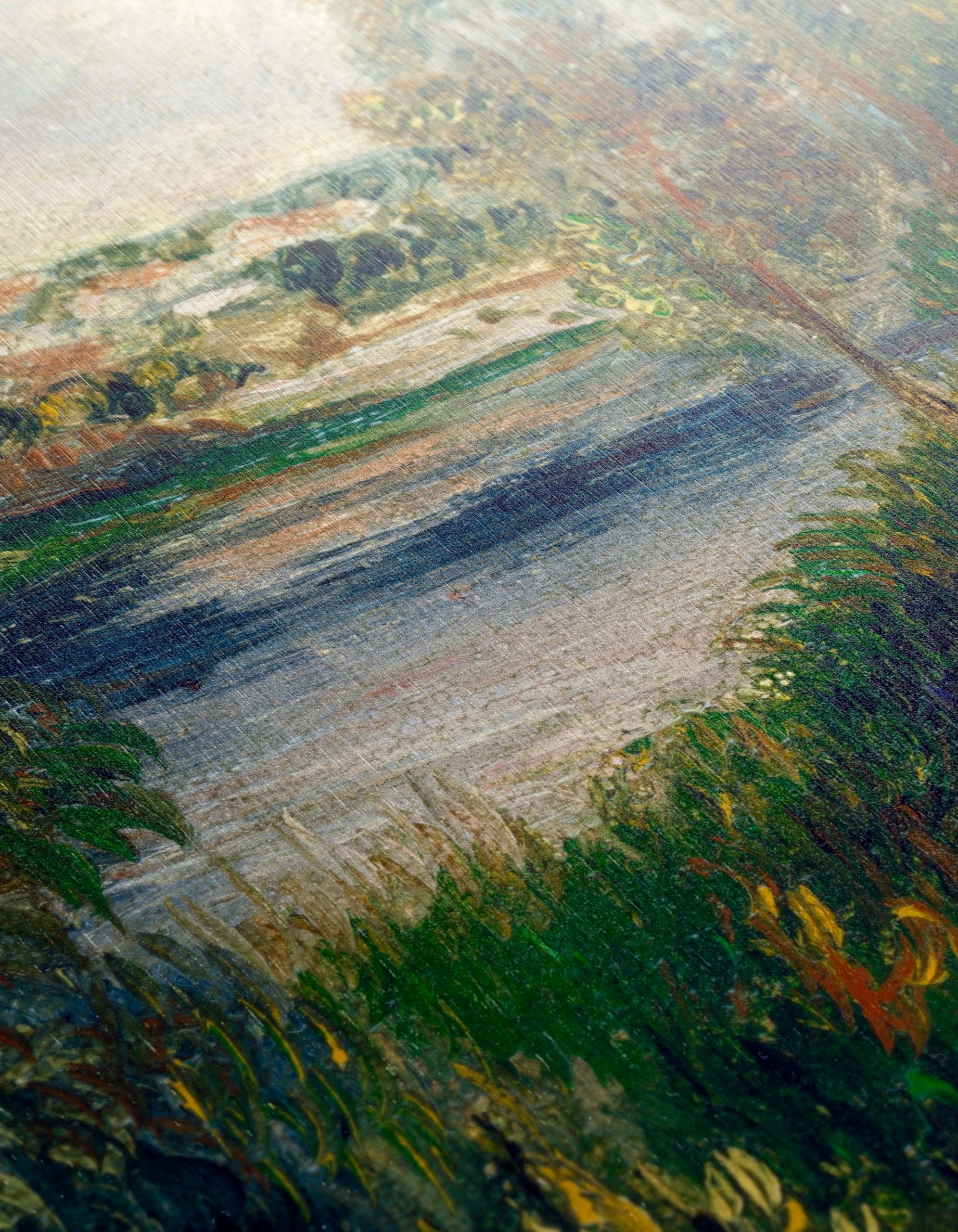 Lush Riverbank Scene in Nature - Image 12